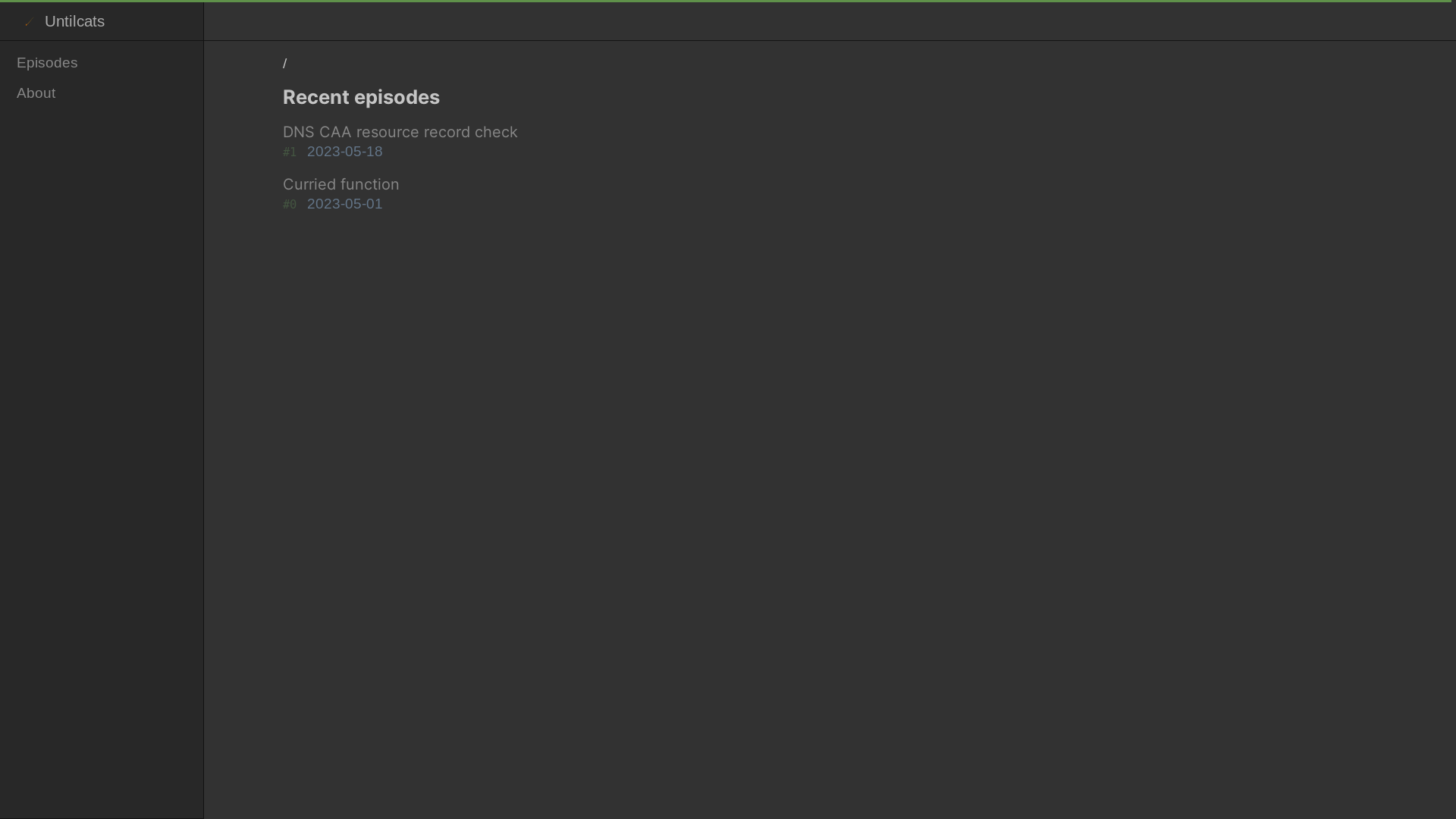 website screenshot of https://untilcast.pages.dev/