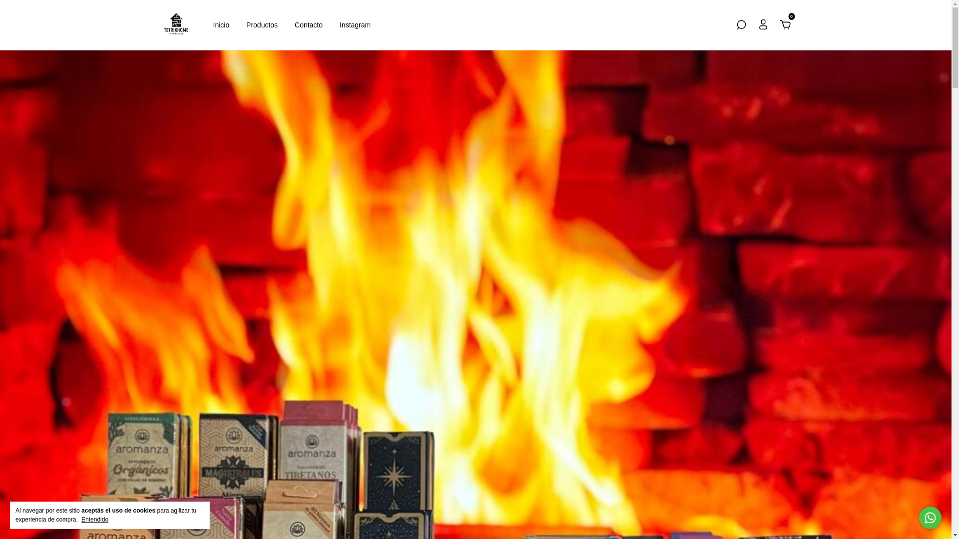 website screenshot of https://tetrixhome.com.ar/