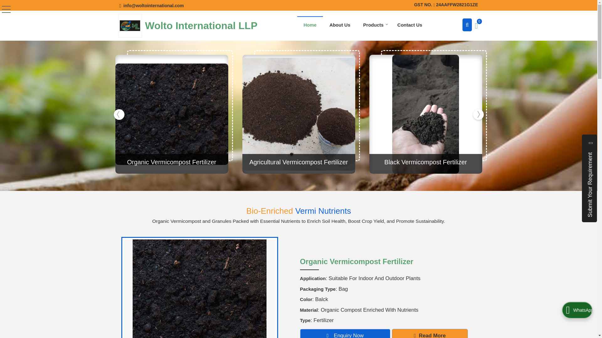 website screenshot of https://woltointernational.in/