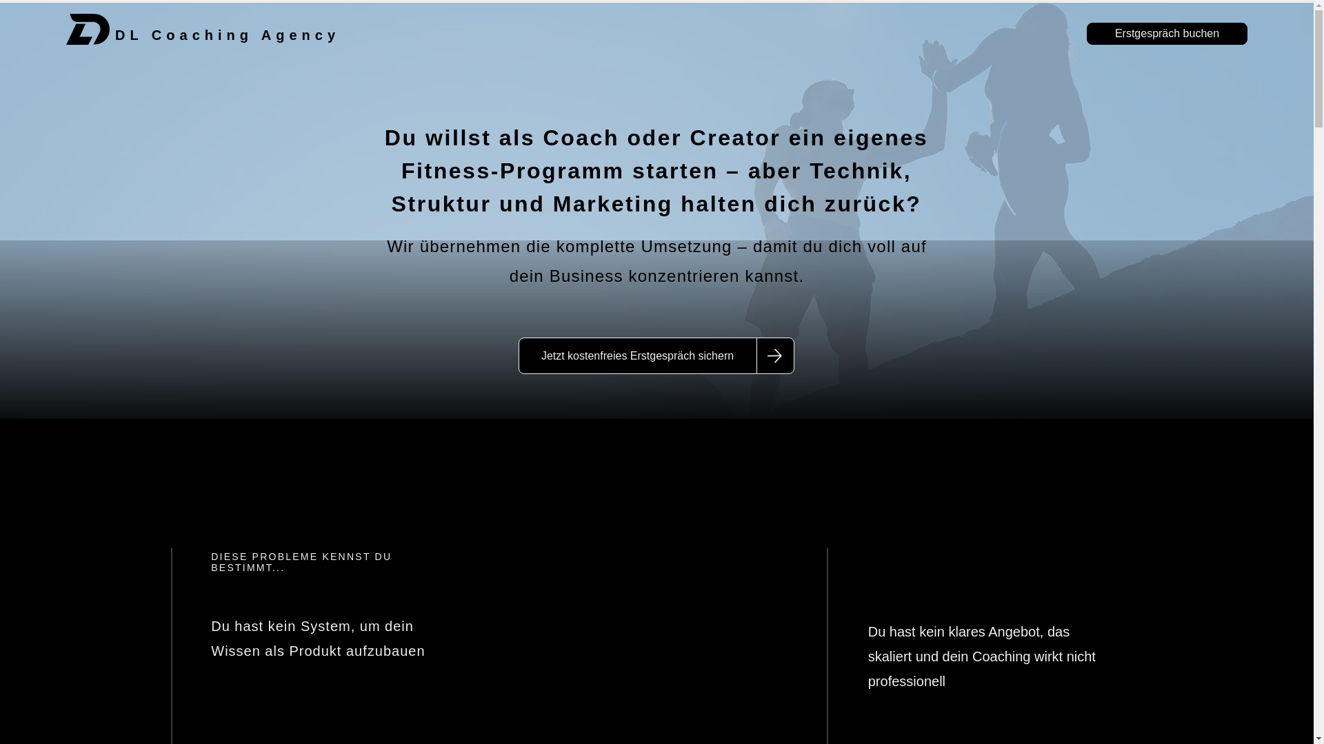 website screenshot of https://dl-coachingconsulting.com/