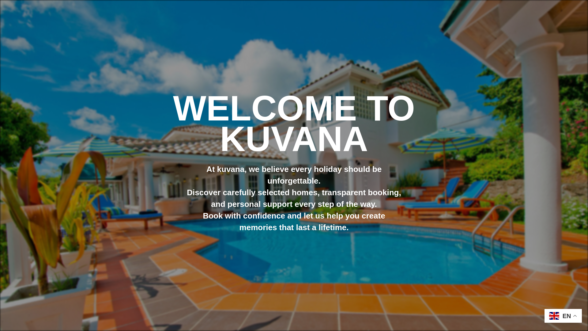 website screenshot of https://kuvana.online/