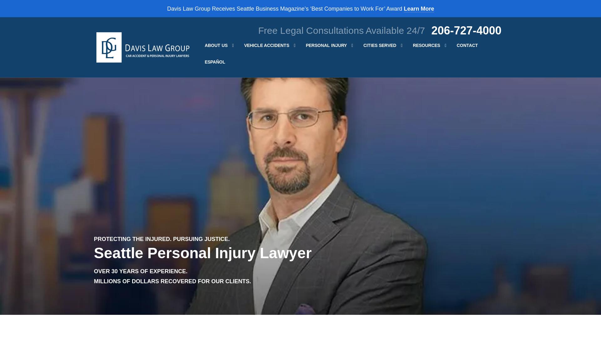 website screenshot of https://dlgvancouver.com/