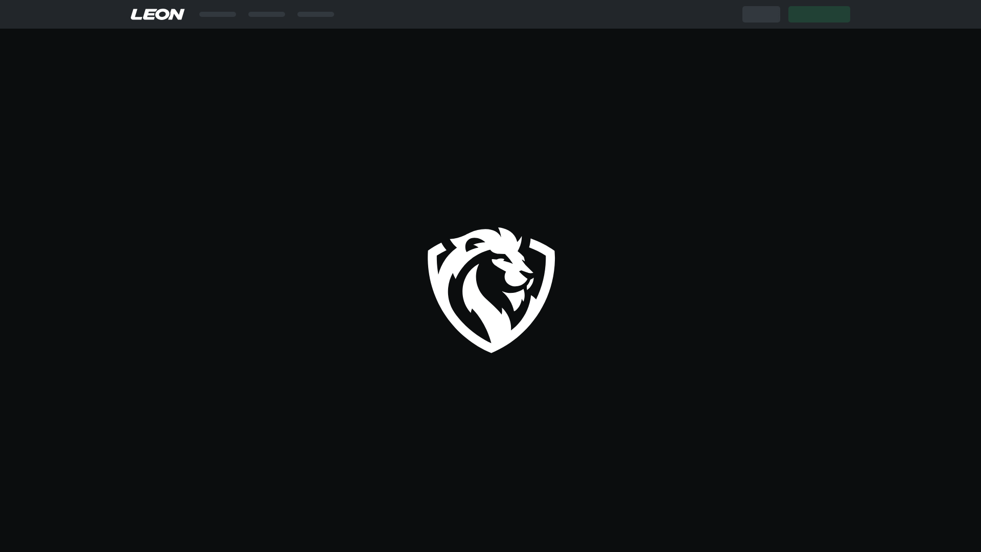 website screenshot of https://leoncasino932.site/