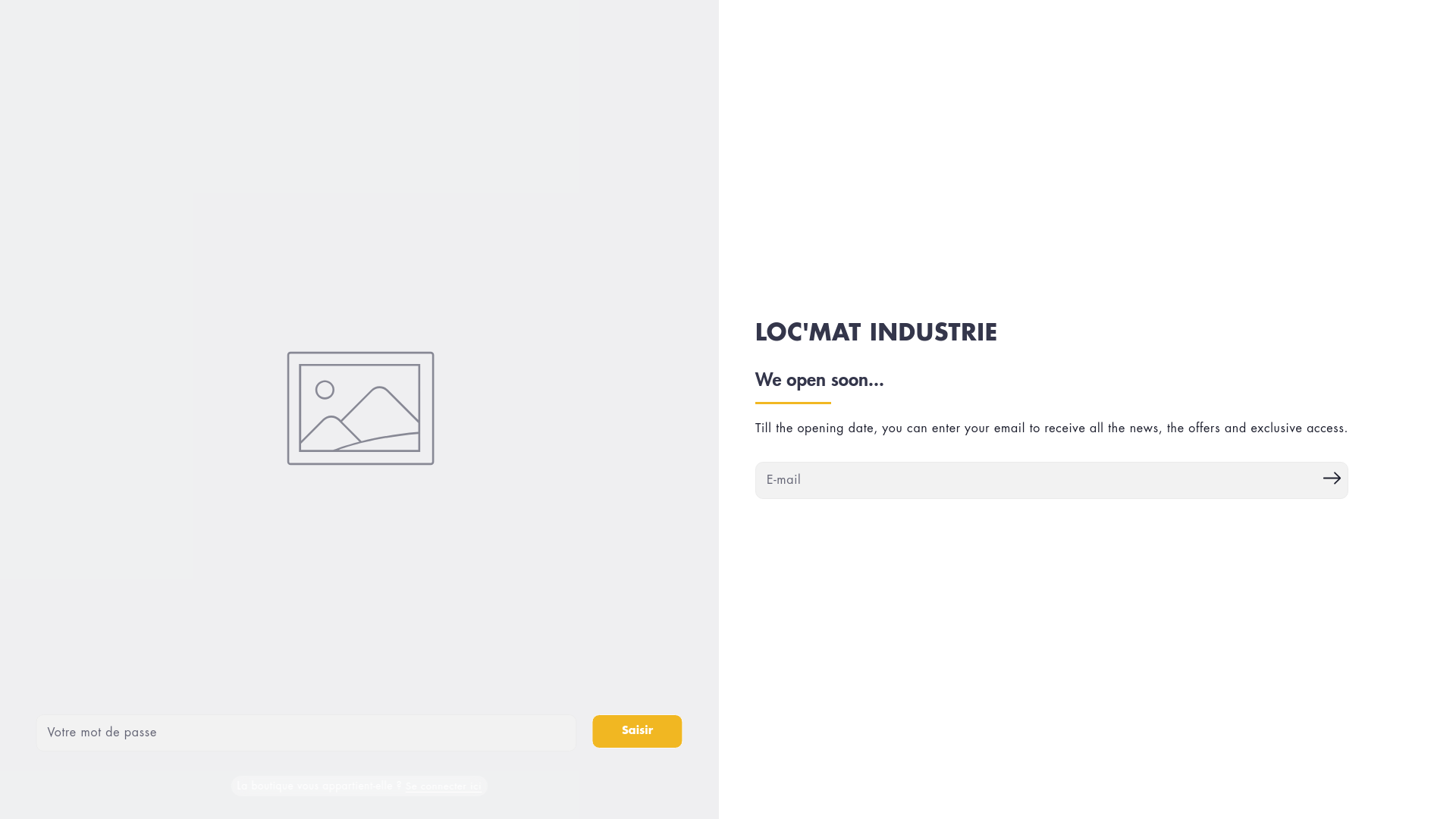 website screenshot of https://locmatindustrie.com/