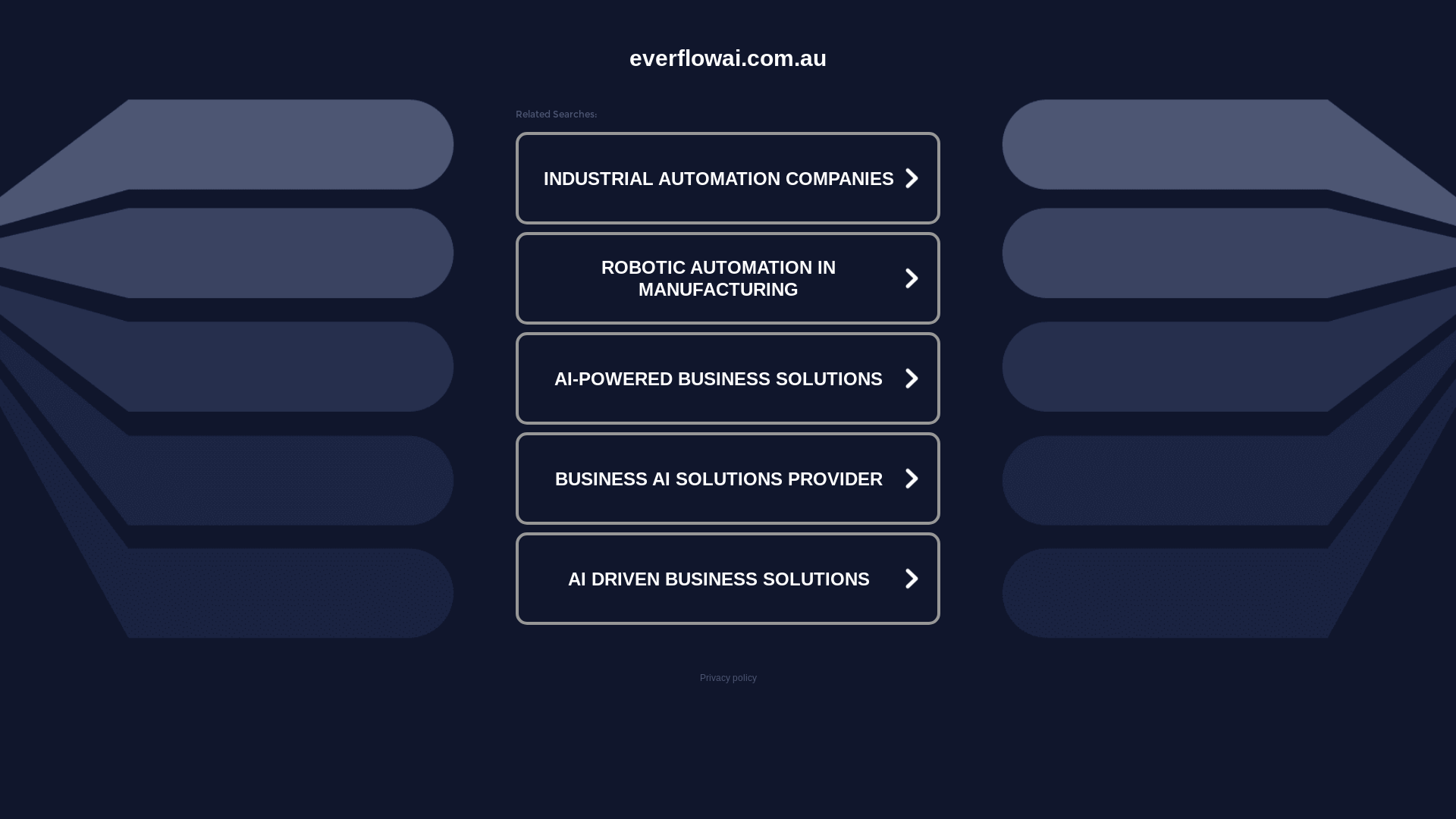 website screenshot of https://everflowai.com.au/