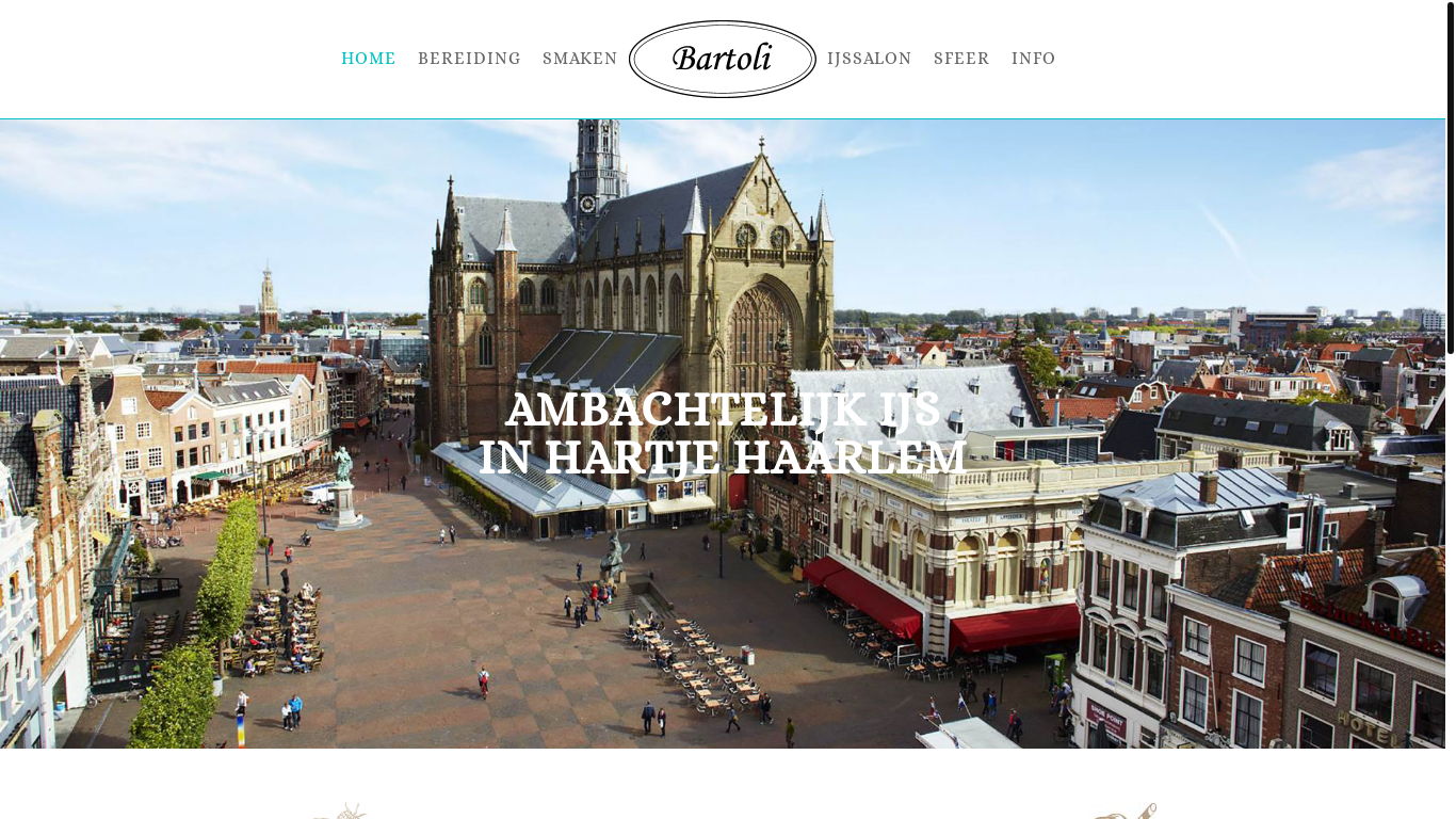 website screenshot of https://www.bartoli.nl/