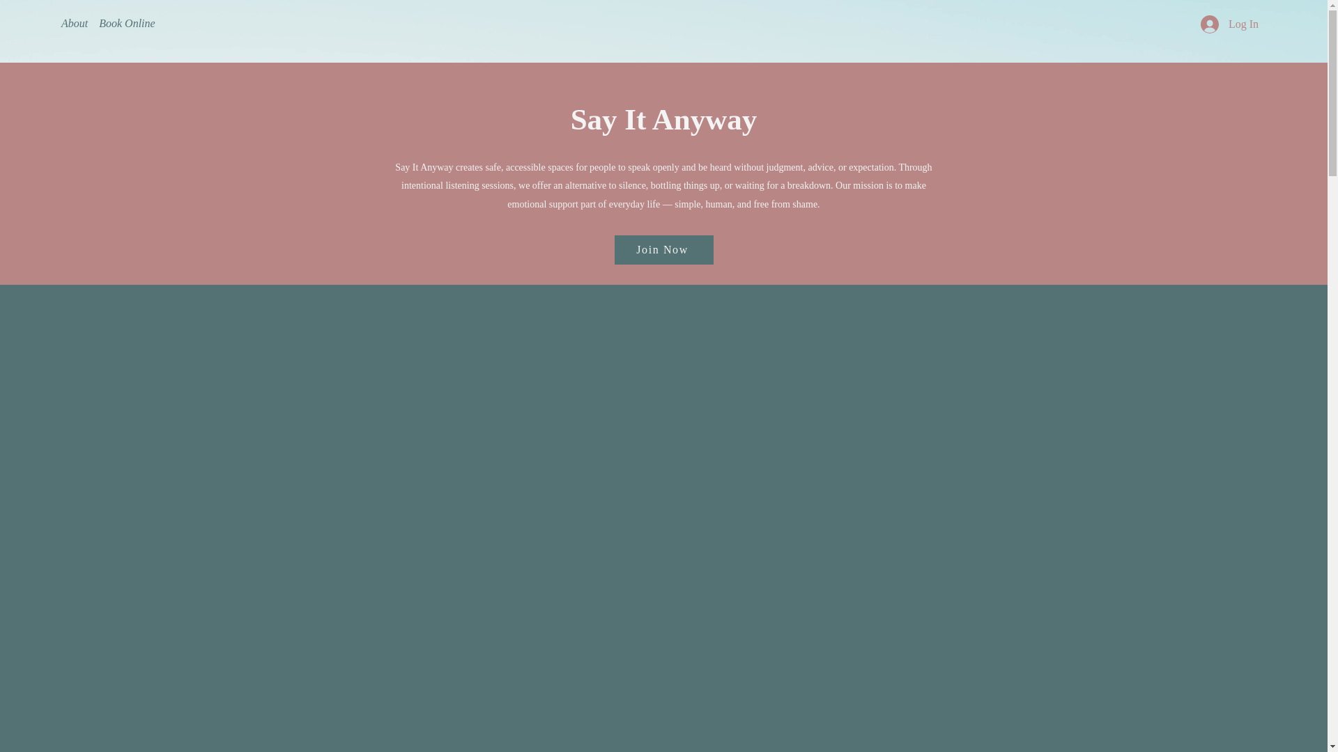 website screenshot of https://sayitanyway.net/