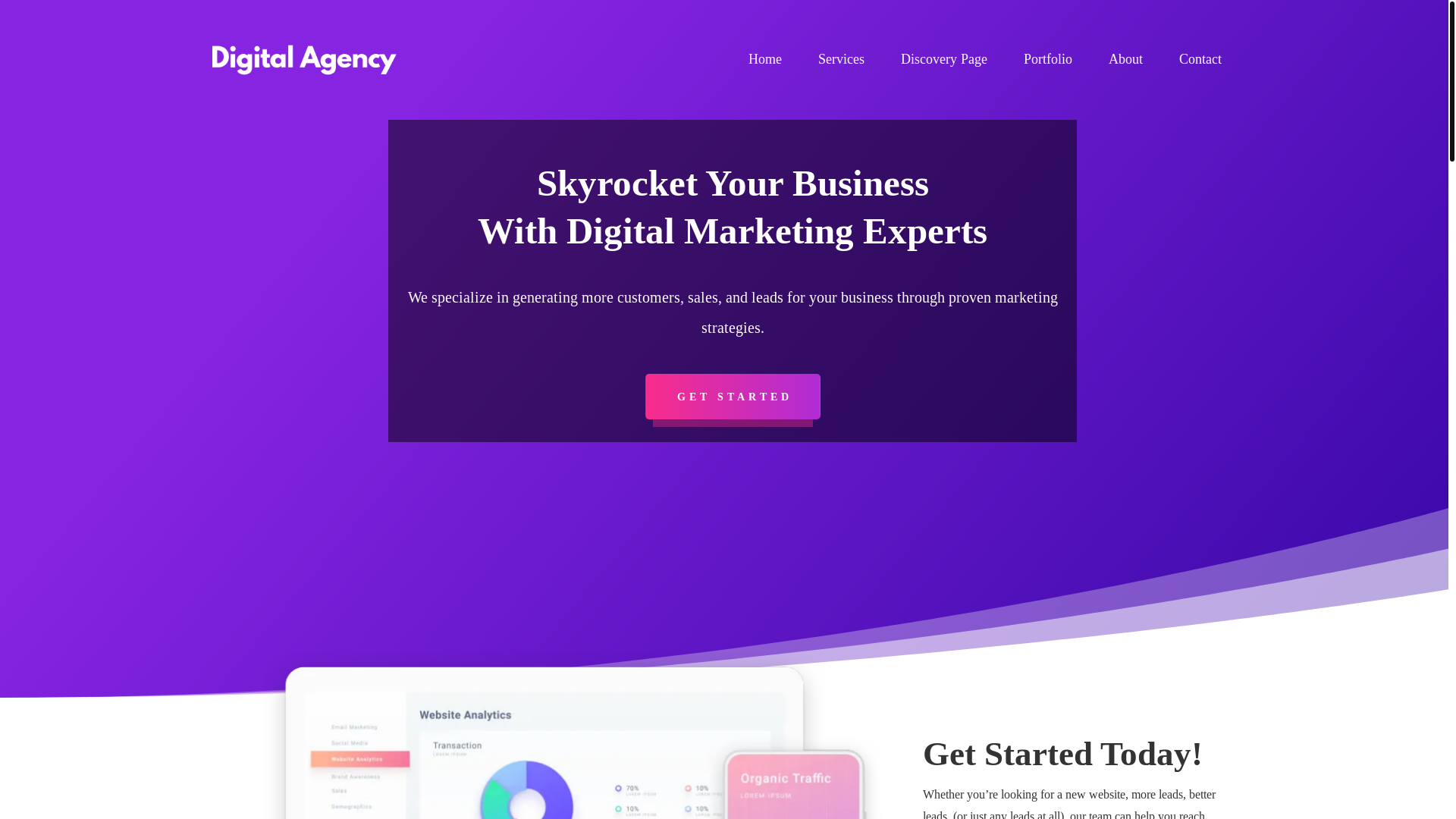 website screenshot of https://pioneermarketingco.com/