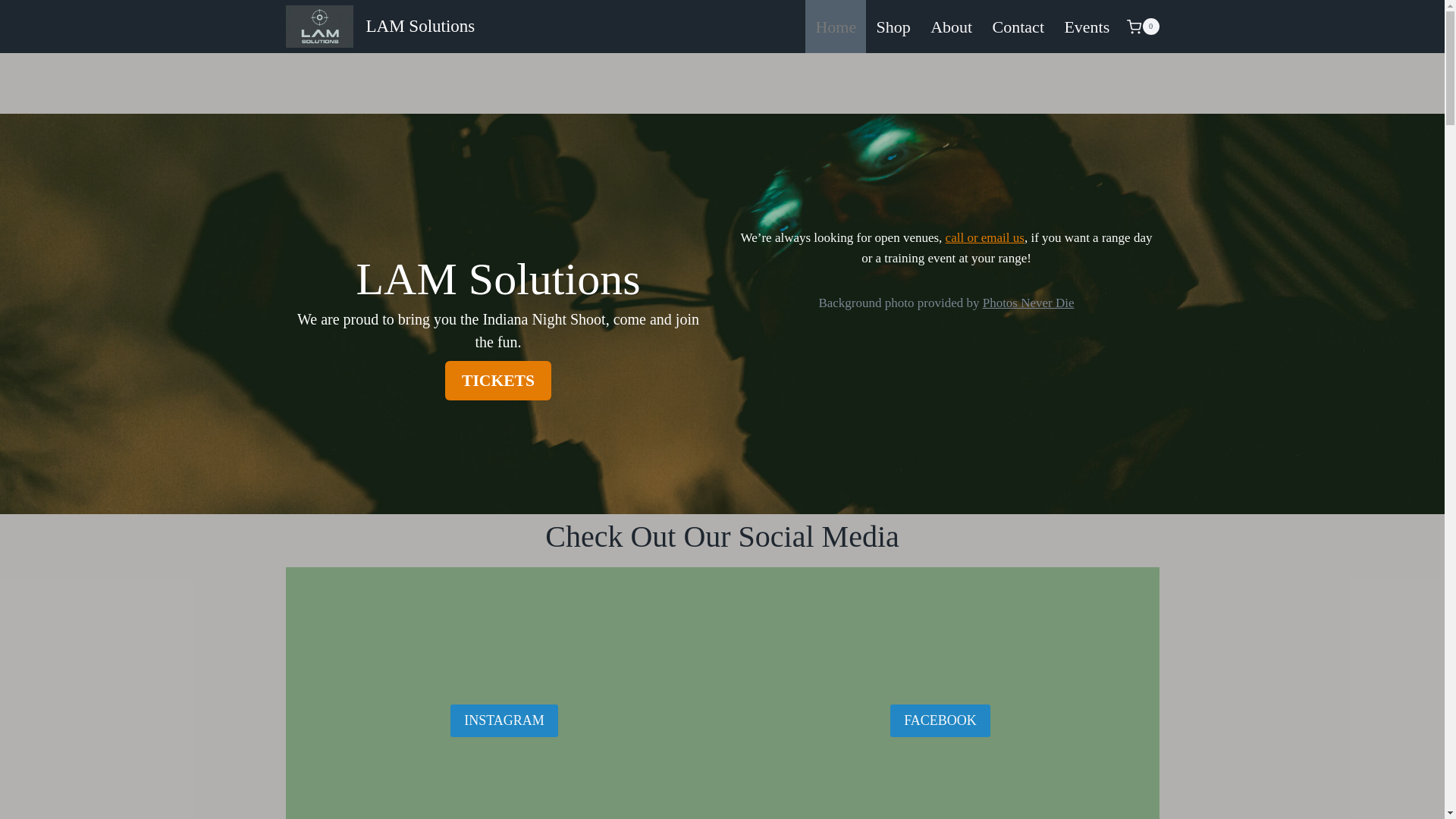 website screenshot of https://lamsolutions.us/