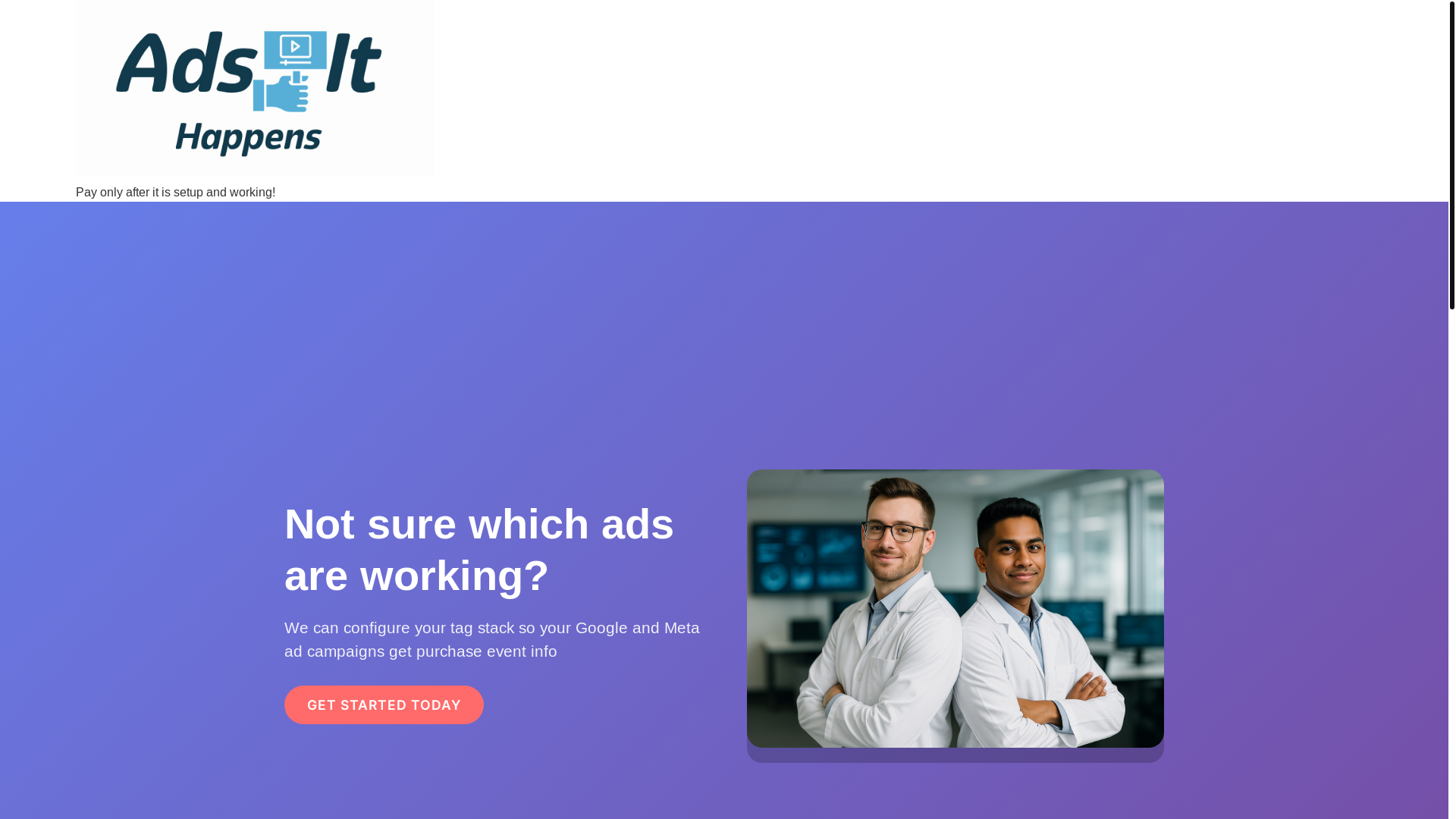 website screenshot of https://adsithappens.com/