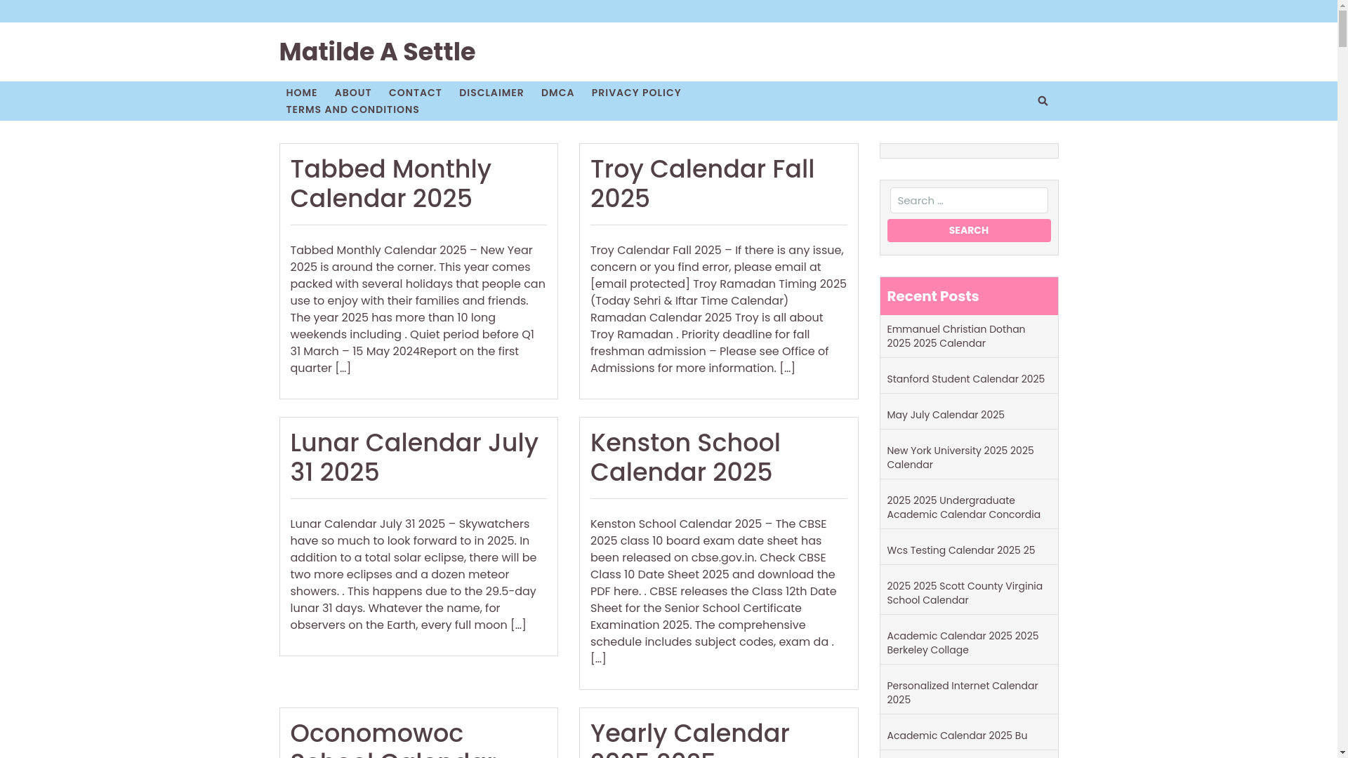 website screenshot of https://matildeasettlem.pages.dev/