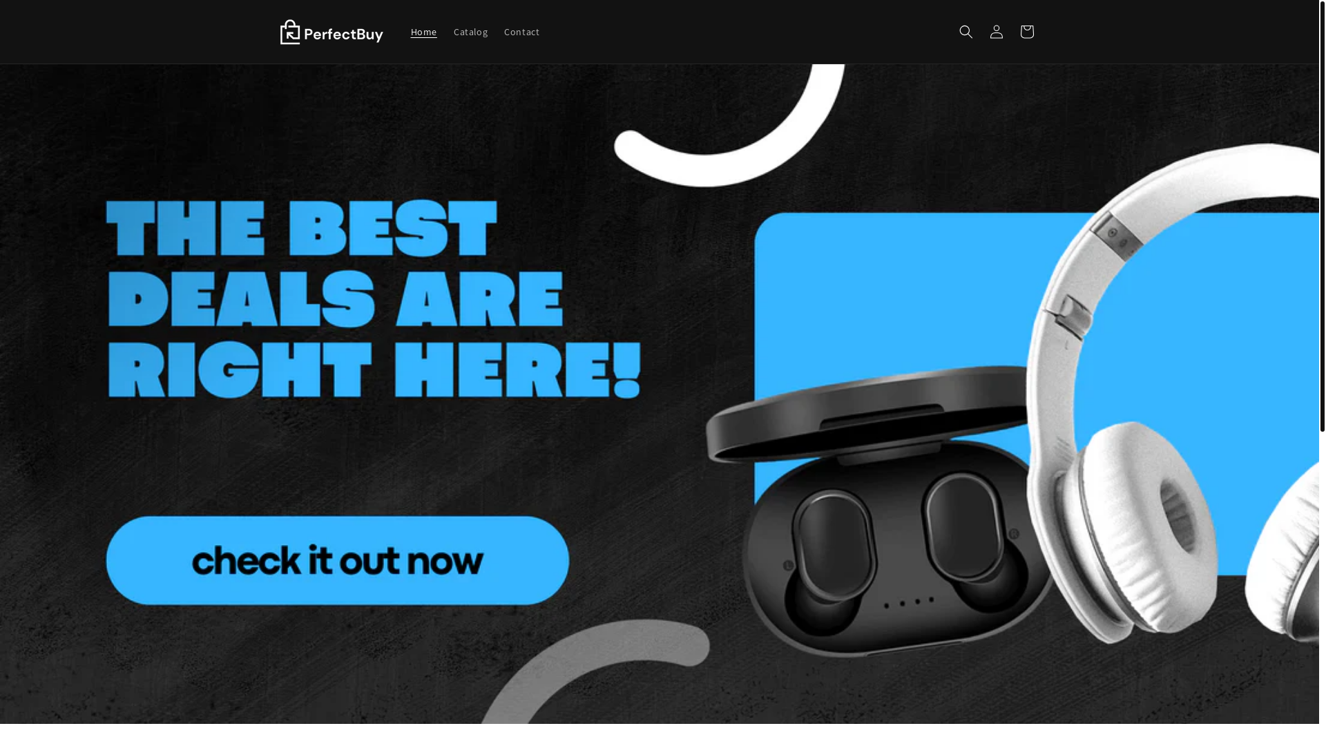 website screenshot of https://perfect-buy.shop/