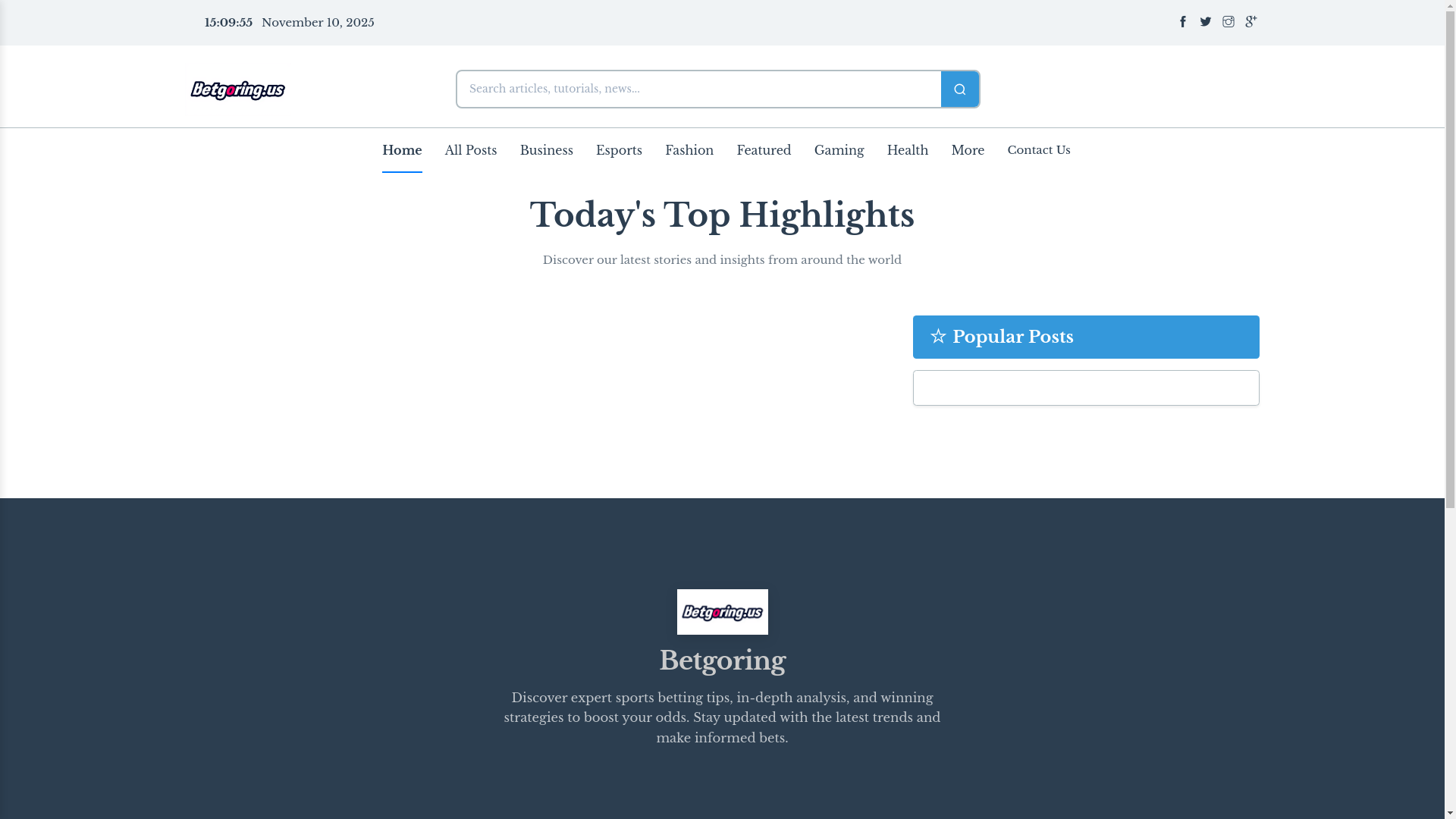 website screenshot of https://betgoring.us/