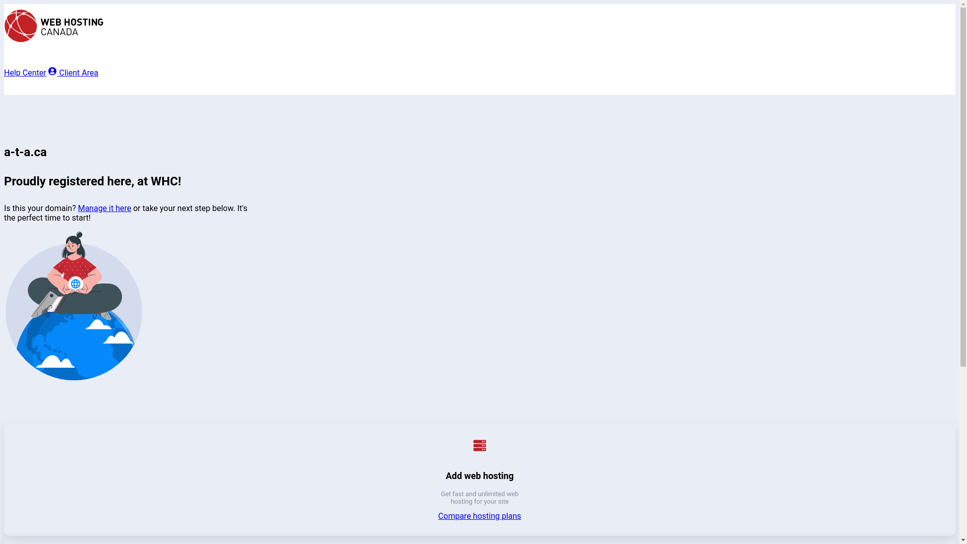 website screenshot of https://a-t-a.ca/