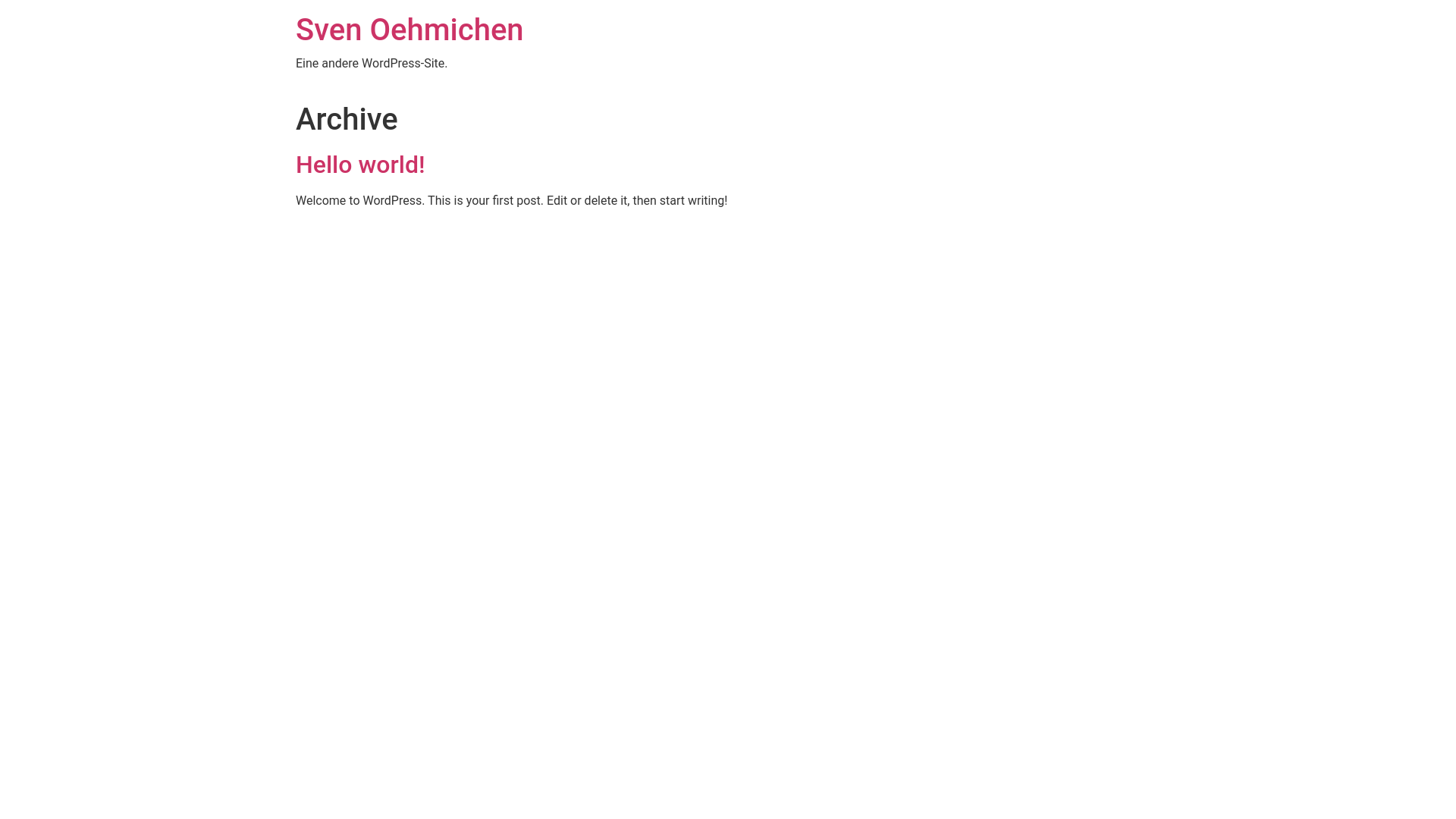 website screenshot of https://relaunch-sven-oehmichen.de/