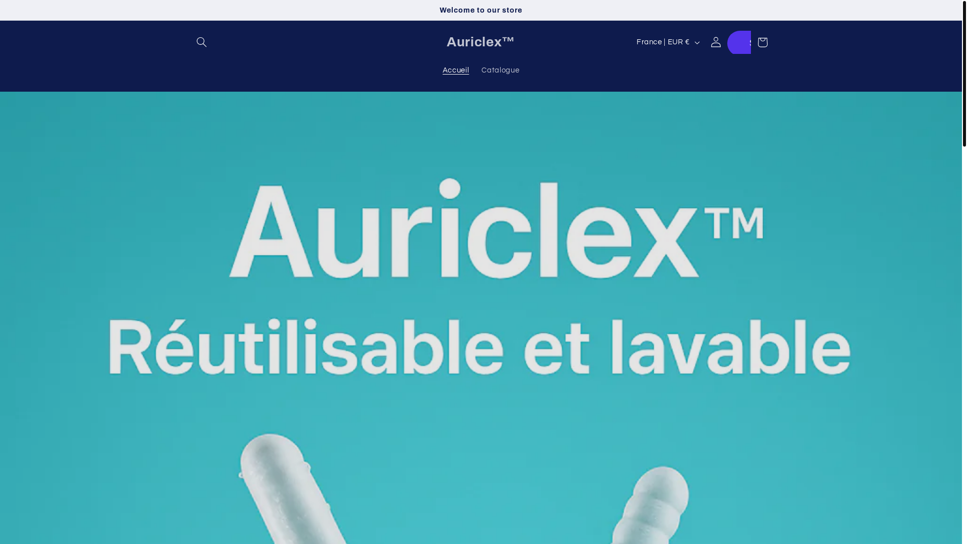 website screenshot of https://auriclexboutique.com/