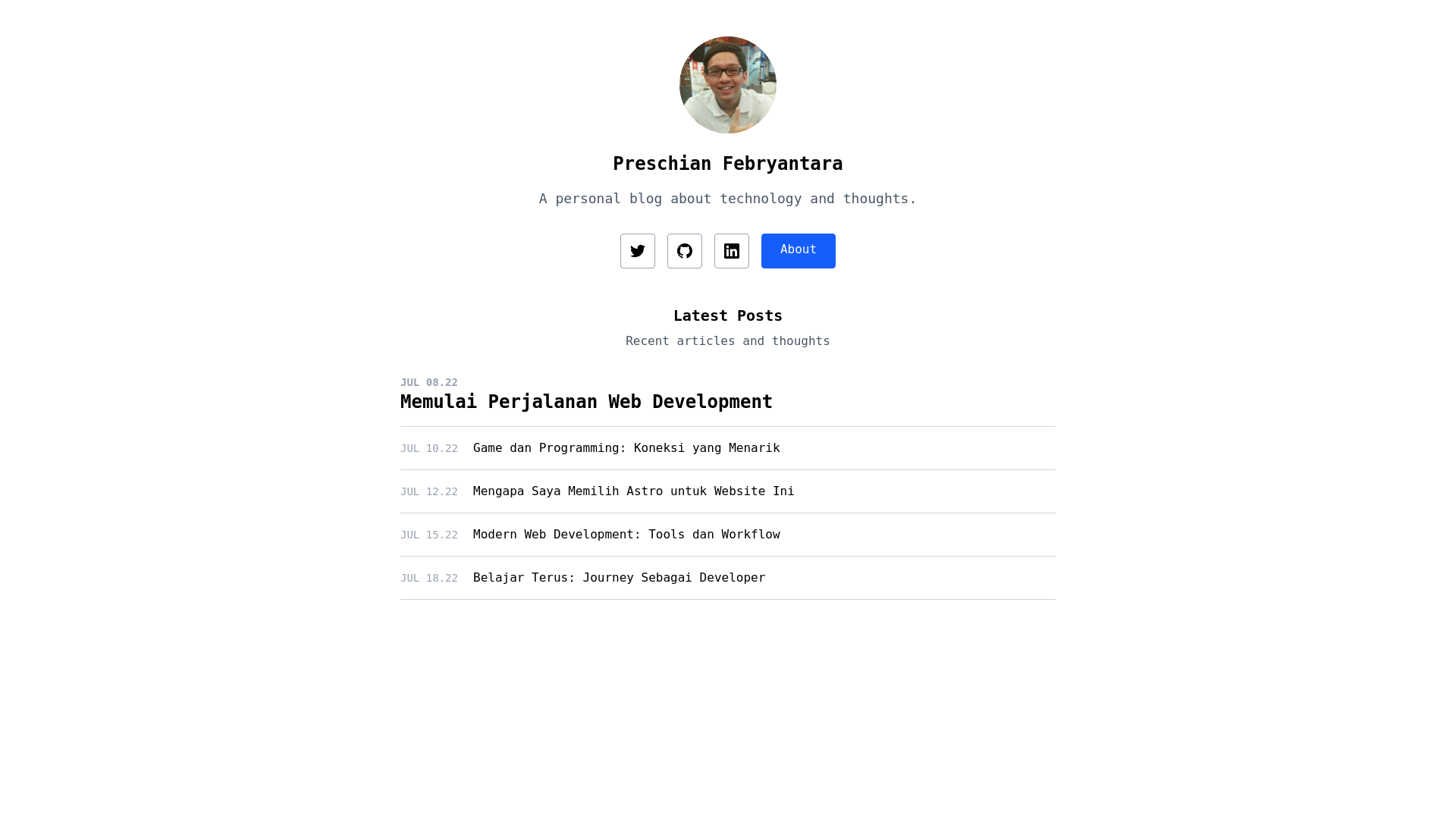 website screenshot of https://preschian-com.pages.dev/