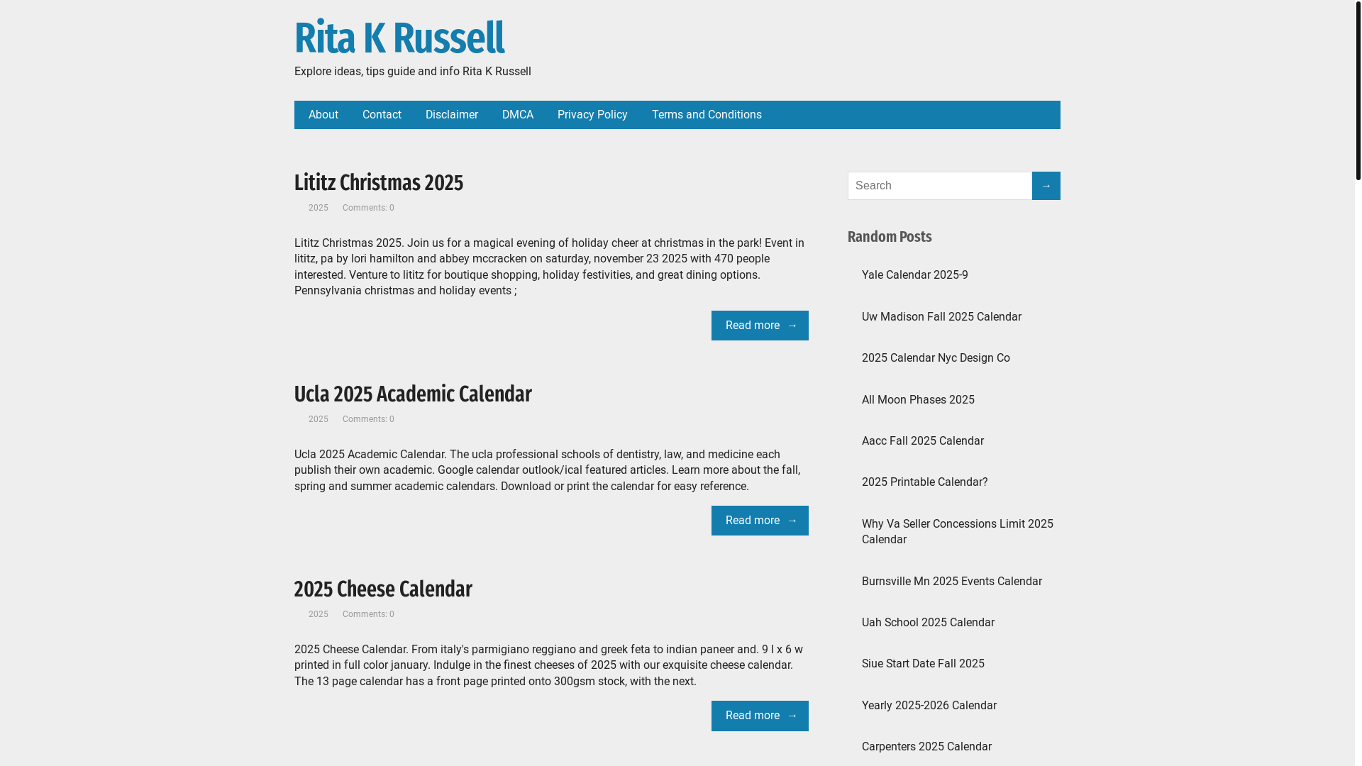 website screenshot of https://ritakrussellr.pages.dev/