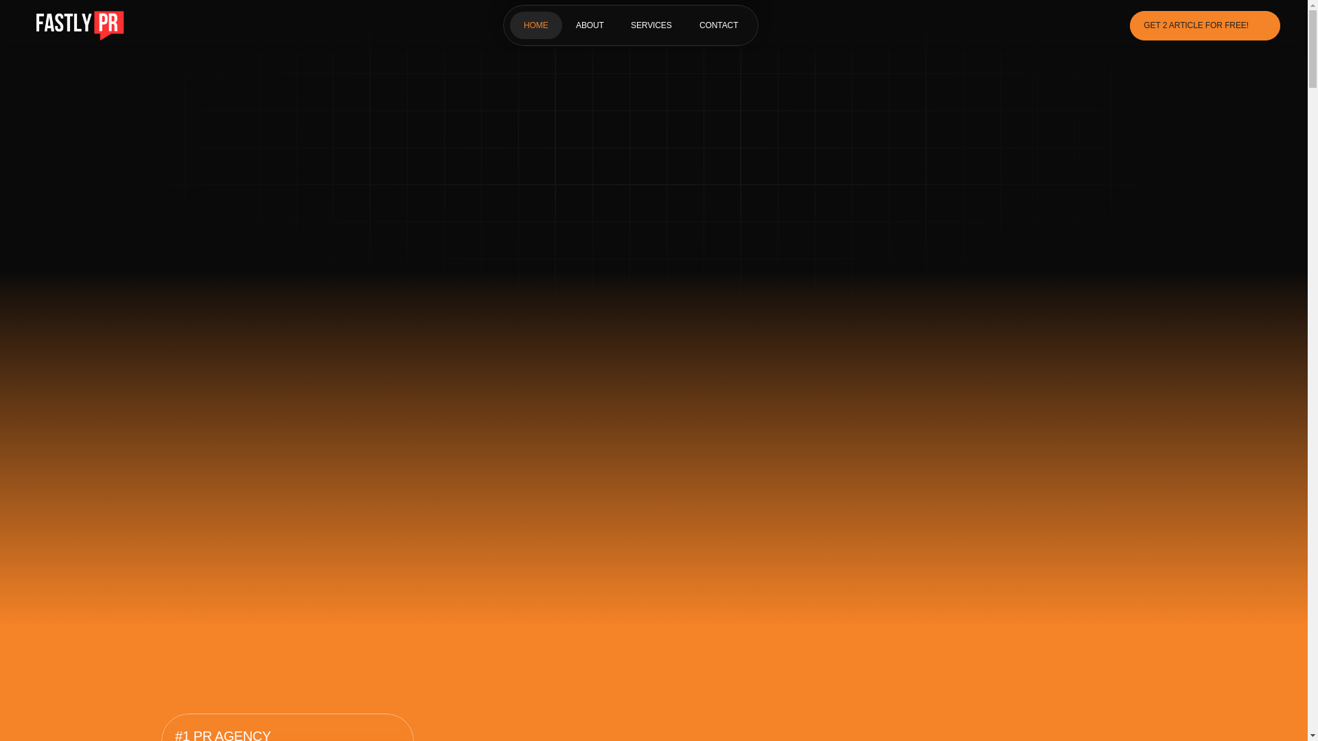 website screenshot of https://tryfastlypr.com/