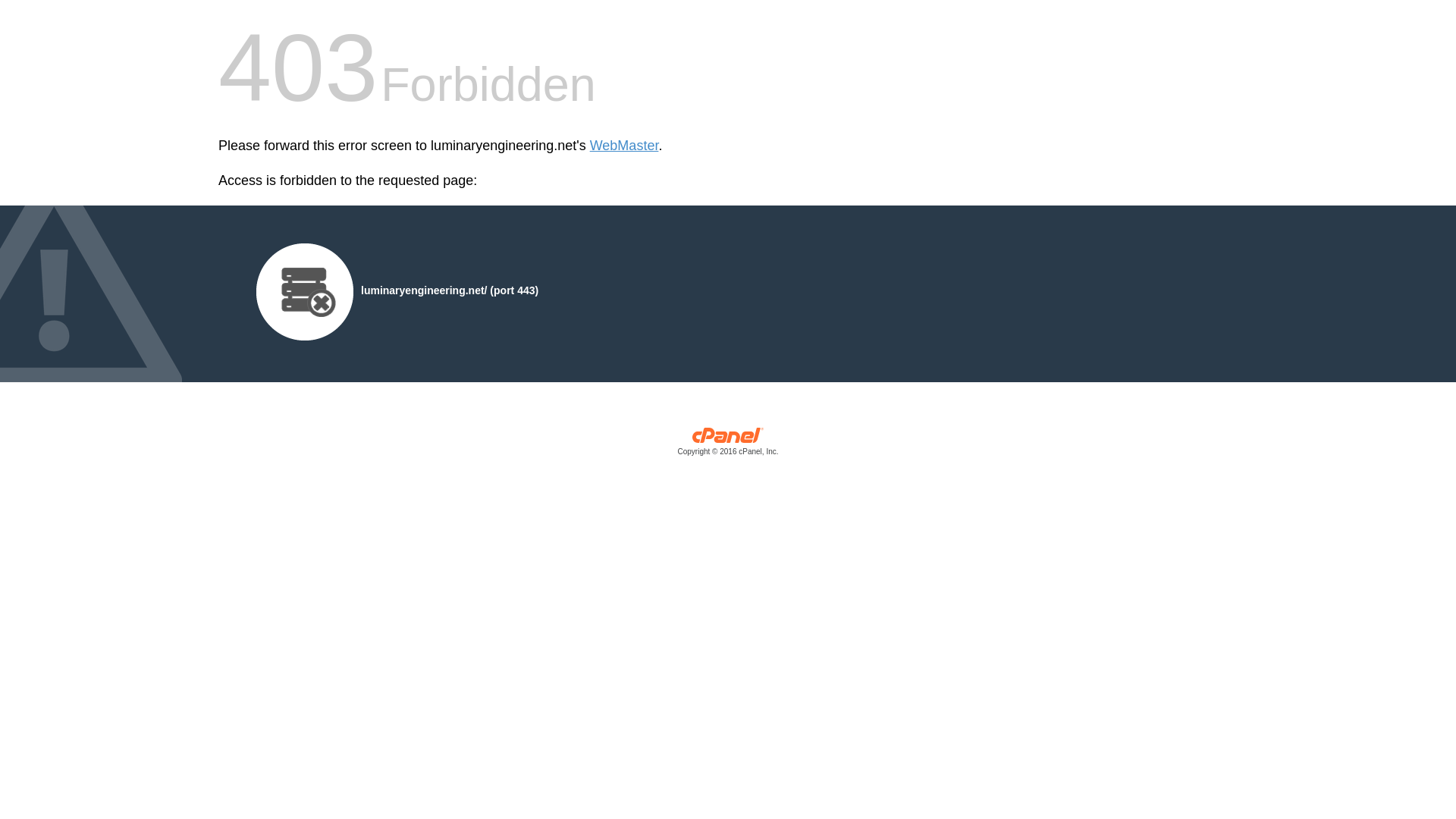 website screenshot of https://luminaryengineering.net/