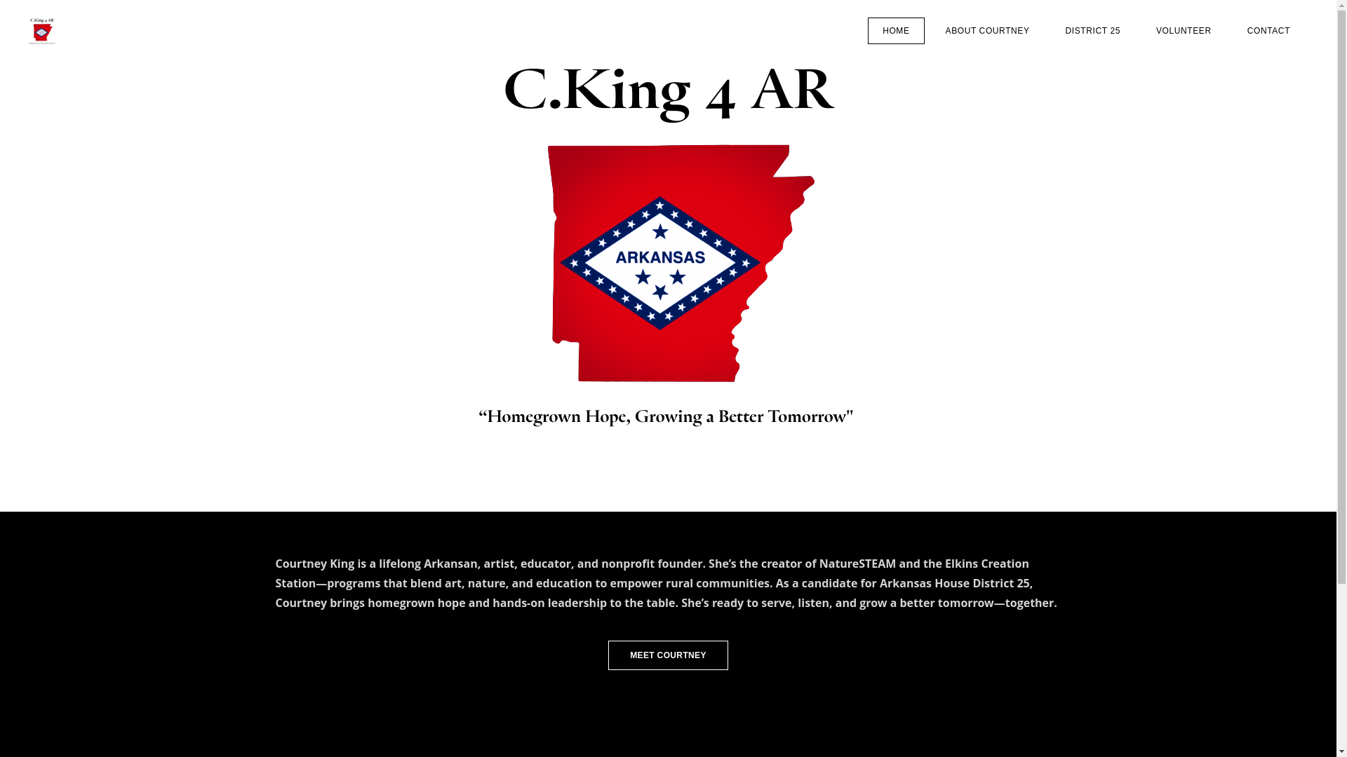 website screenshot of https://cking4ar.com/