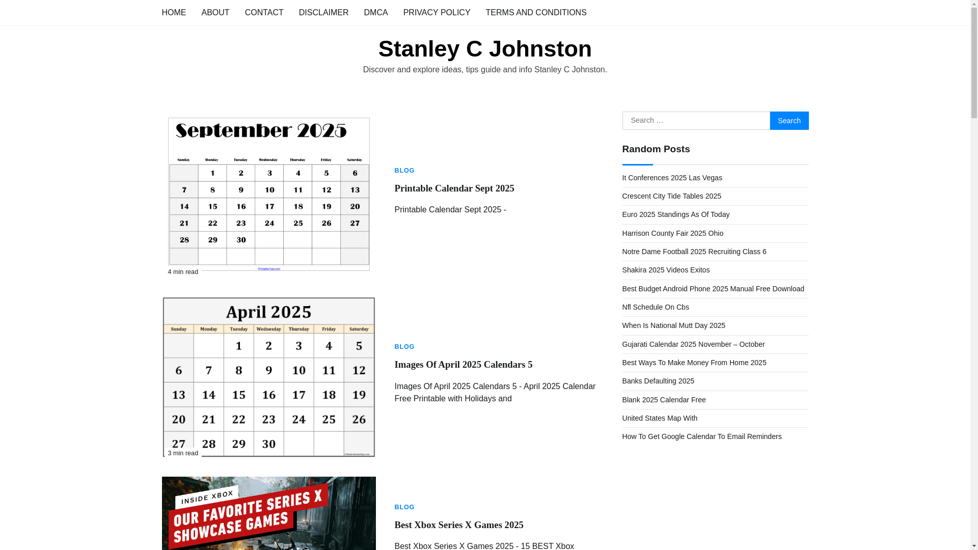 website screenshot of https://stanleycjohnstonm.pages.dev/