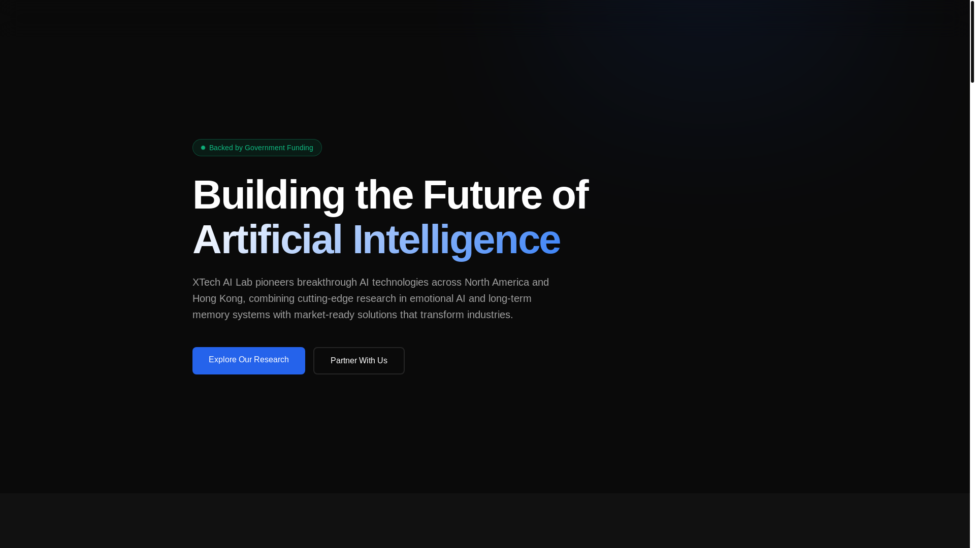 website screenshot of https://aixtlab.com/