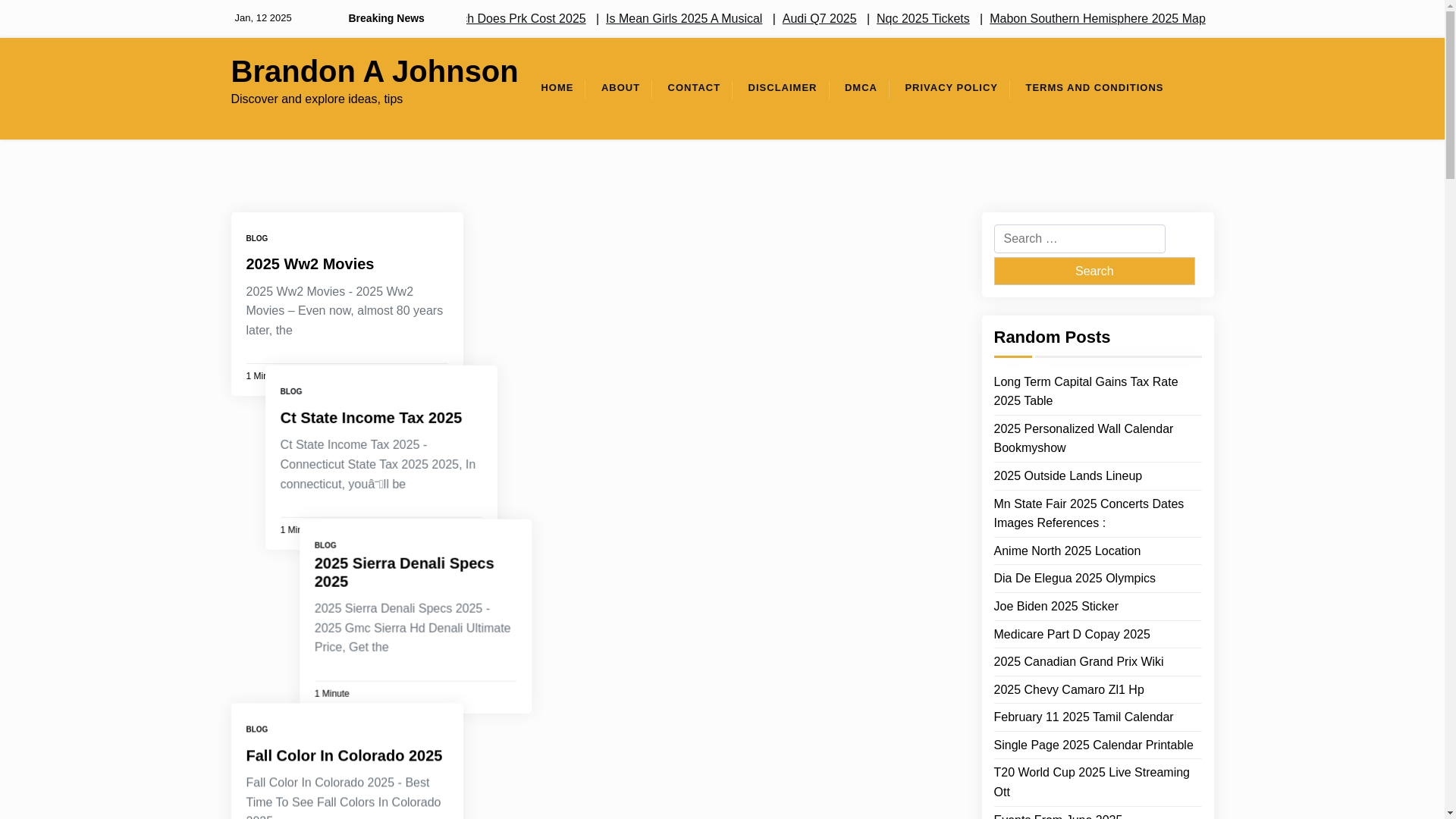 website screenshot of https://brandonajohnsonj.pages.dev/