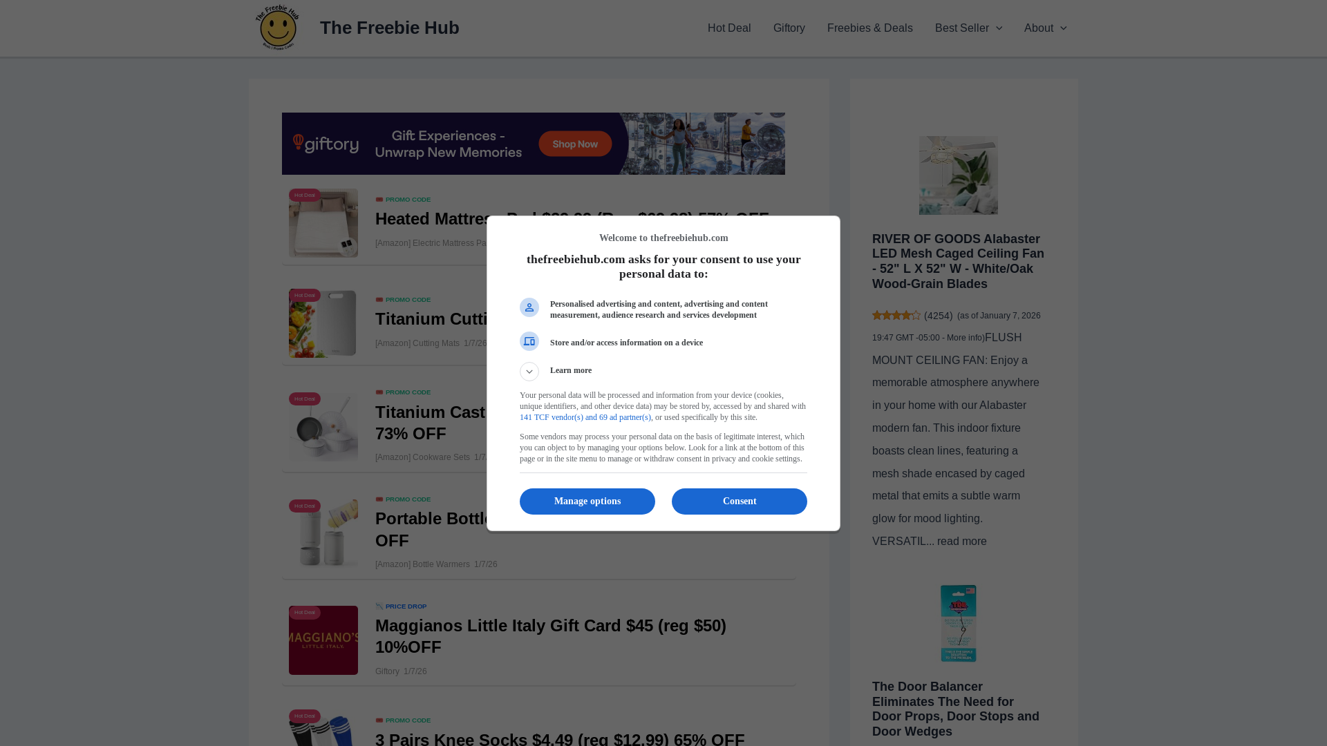 website screenshot of https://fbhub.to/