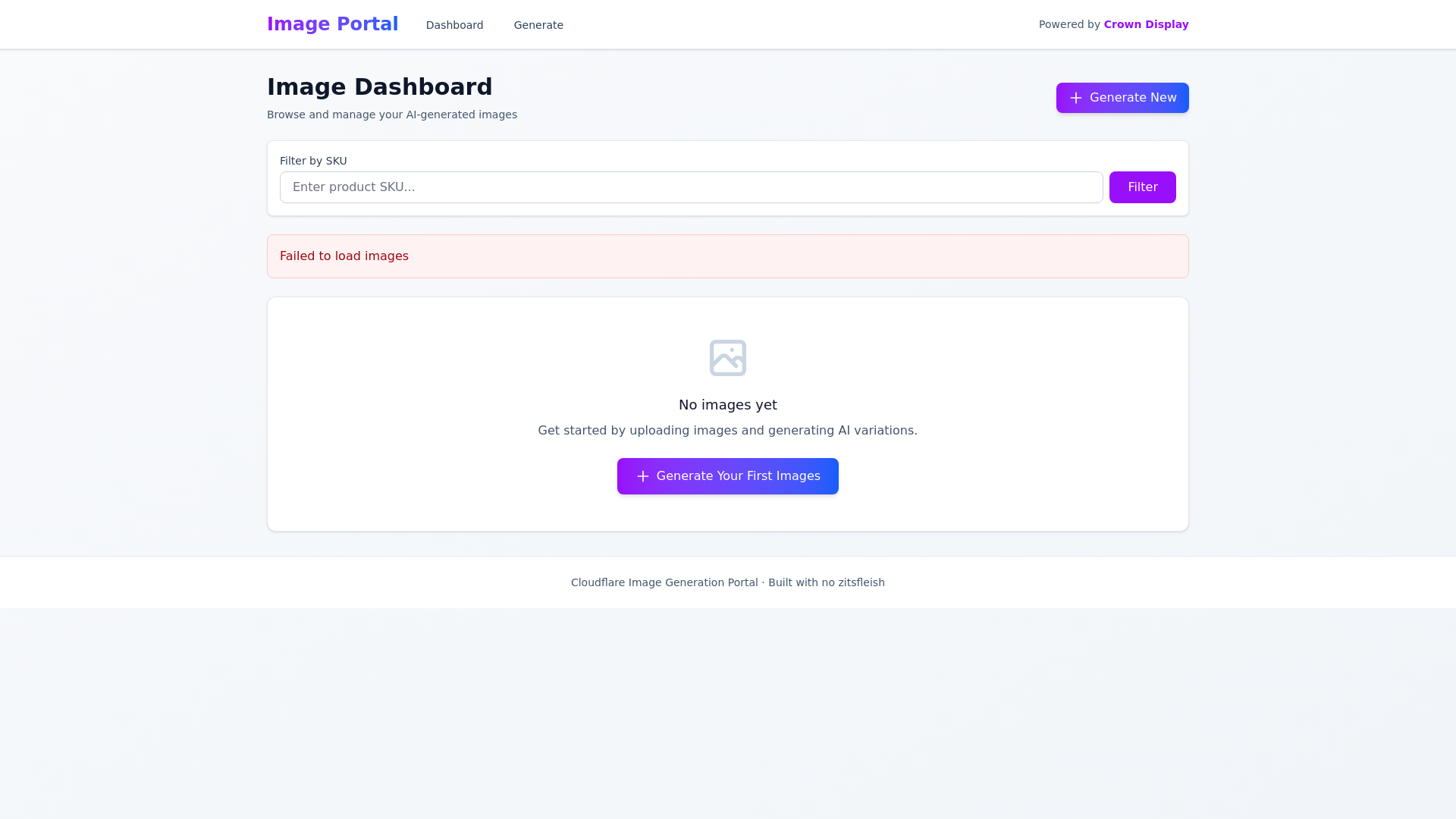 website screenshot of https://image-portal-90c.pages.dev/