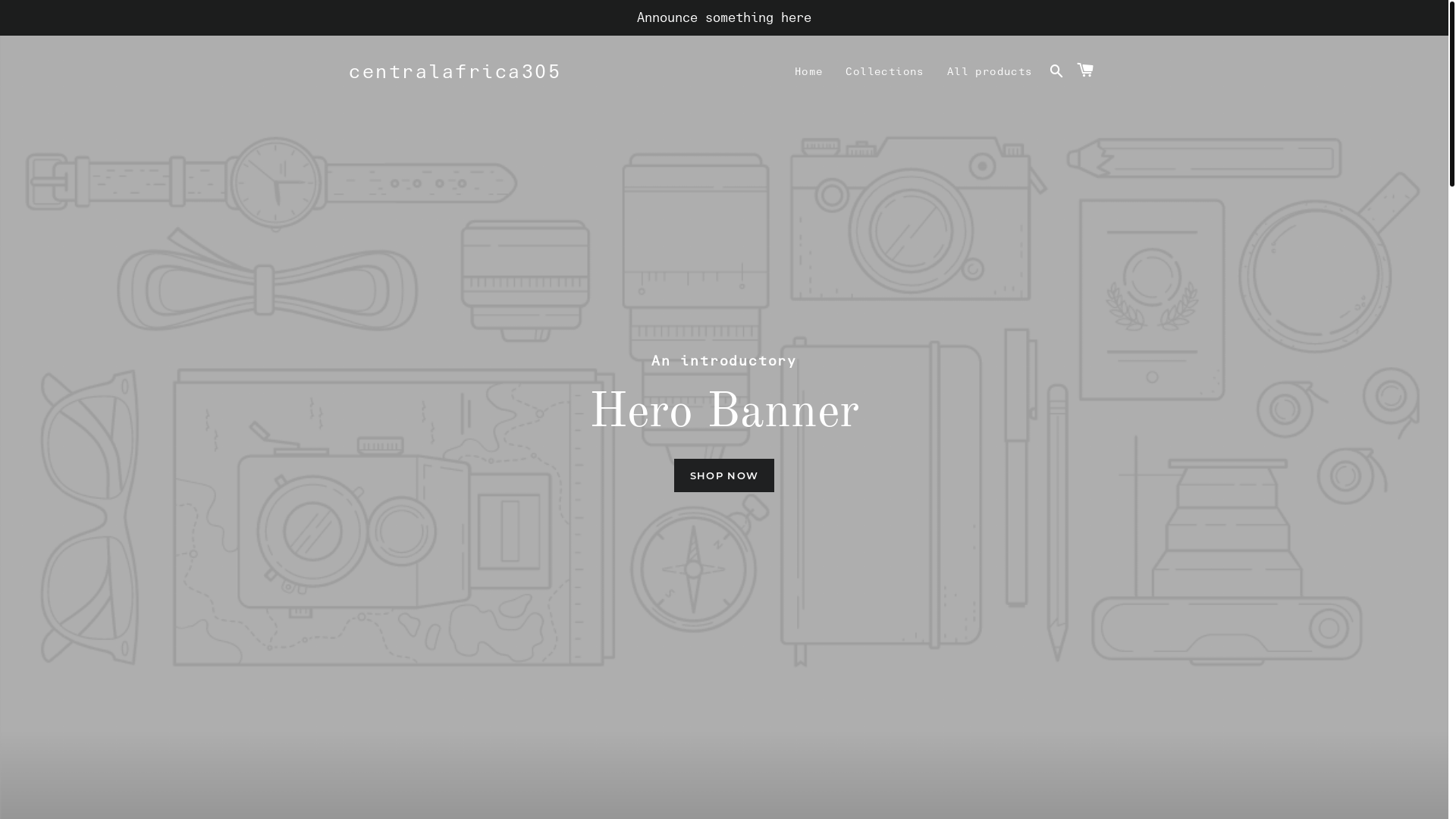 website screenshot of https://centrafrica305.top/