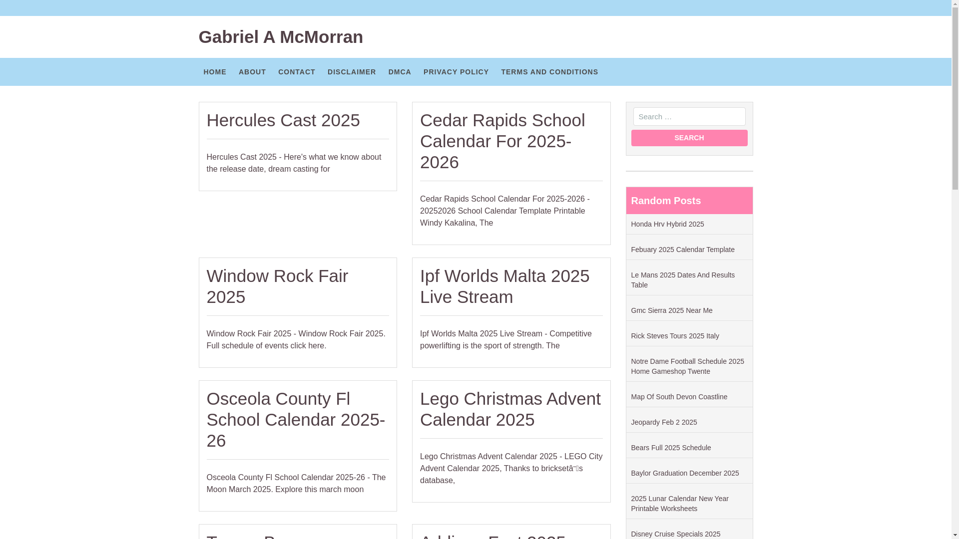 website screenshot of https://gabrielamcmorran.pages.dev/