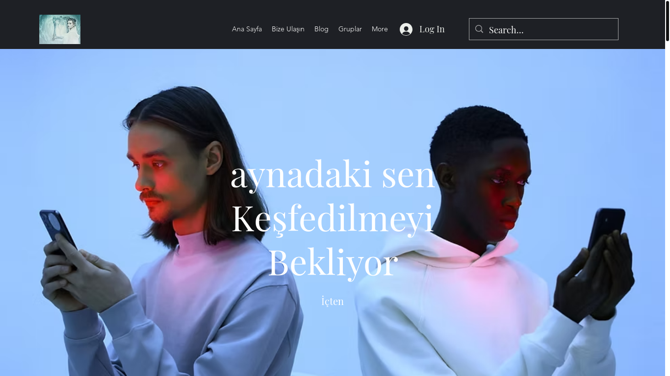 website screenshot of https://aynadaskisen.biz/