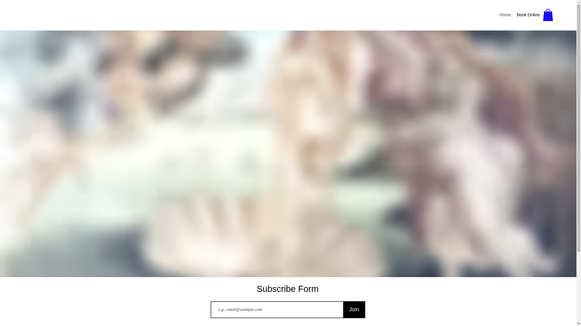 website screenshot of https://thehausofmuses.com/