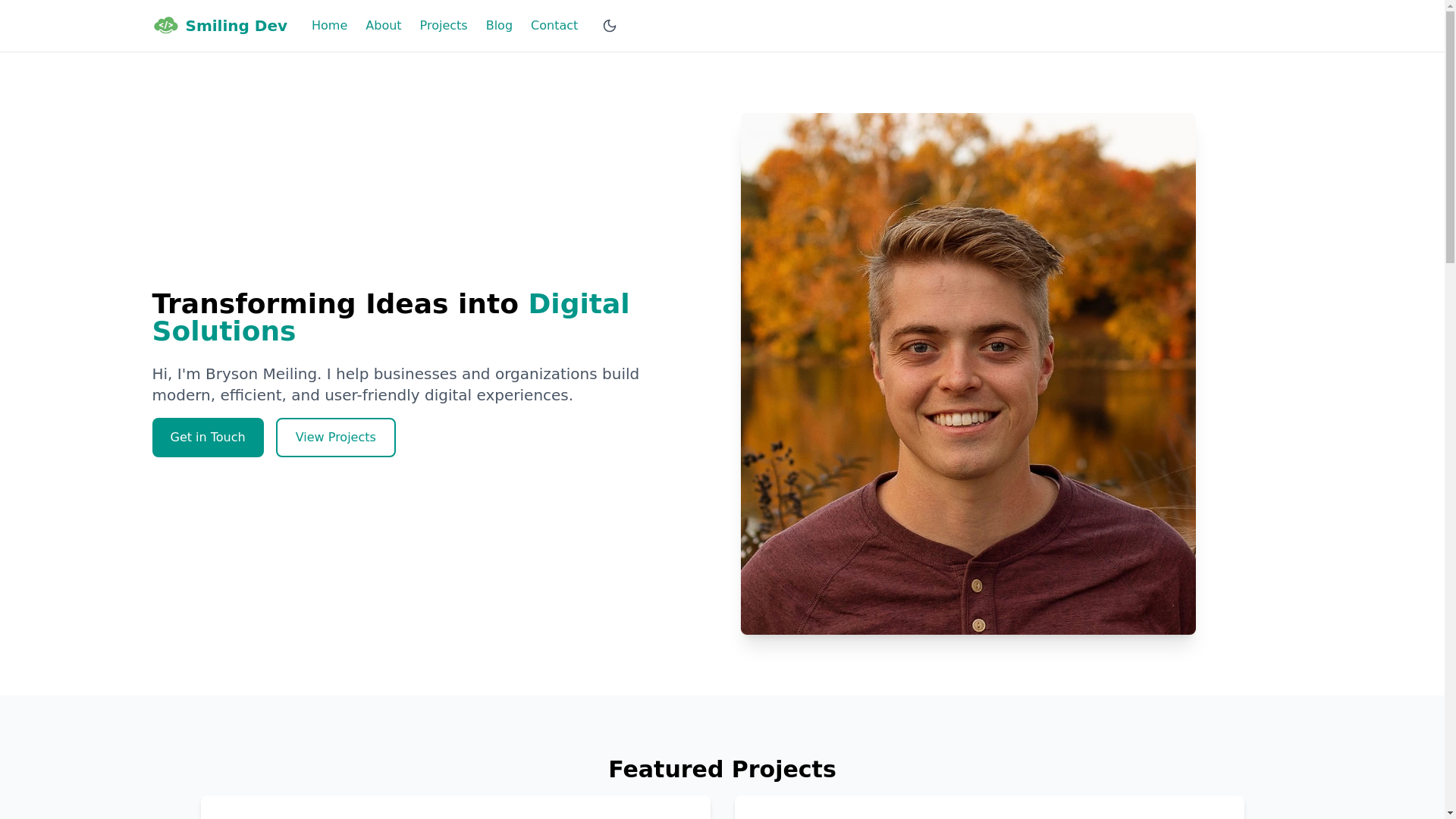 website screenshot of https://smiling-tech-consulting.pages.dev/
