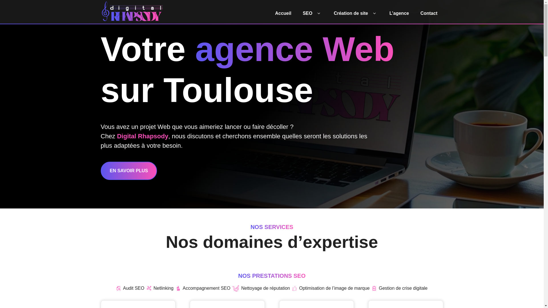 website screenshot of https://webosity.fr