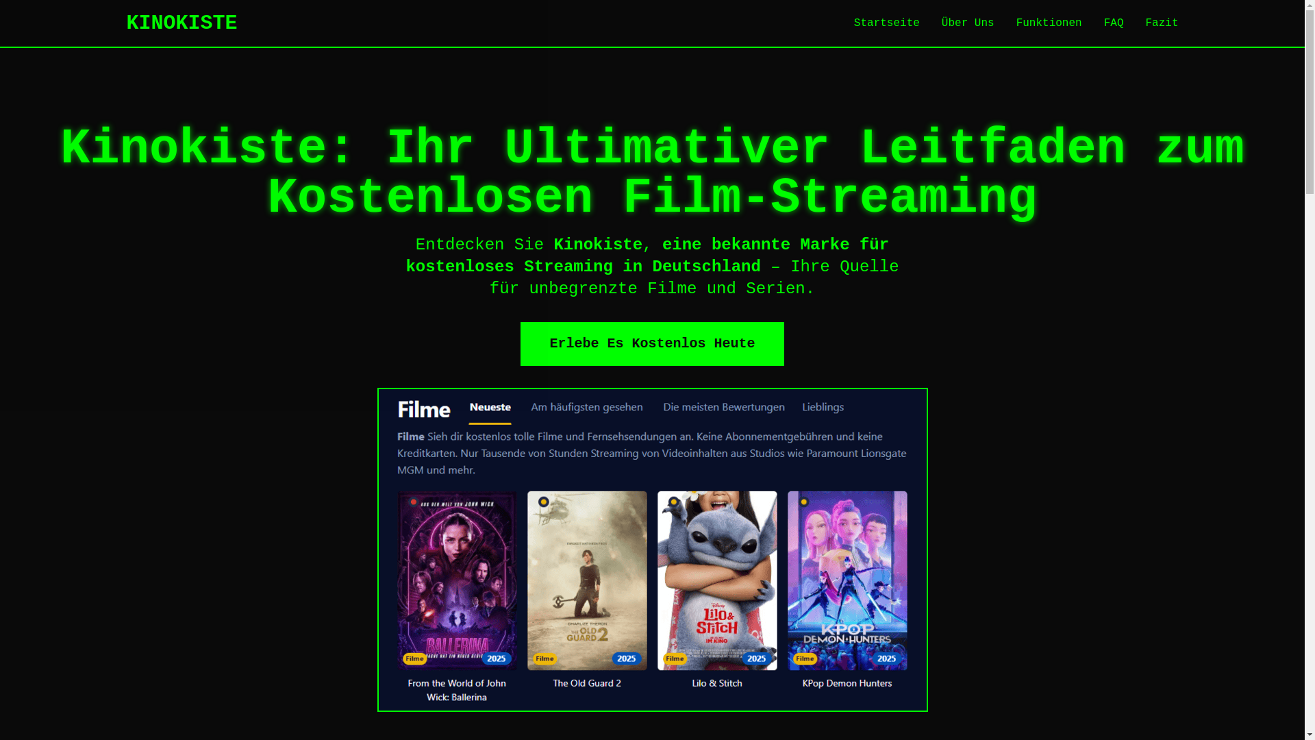 website screenshot of https://kinokiste-1r14.pages.dev/