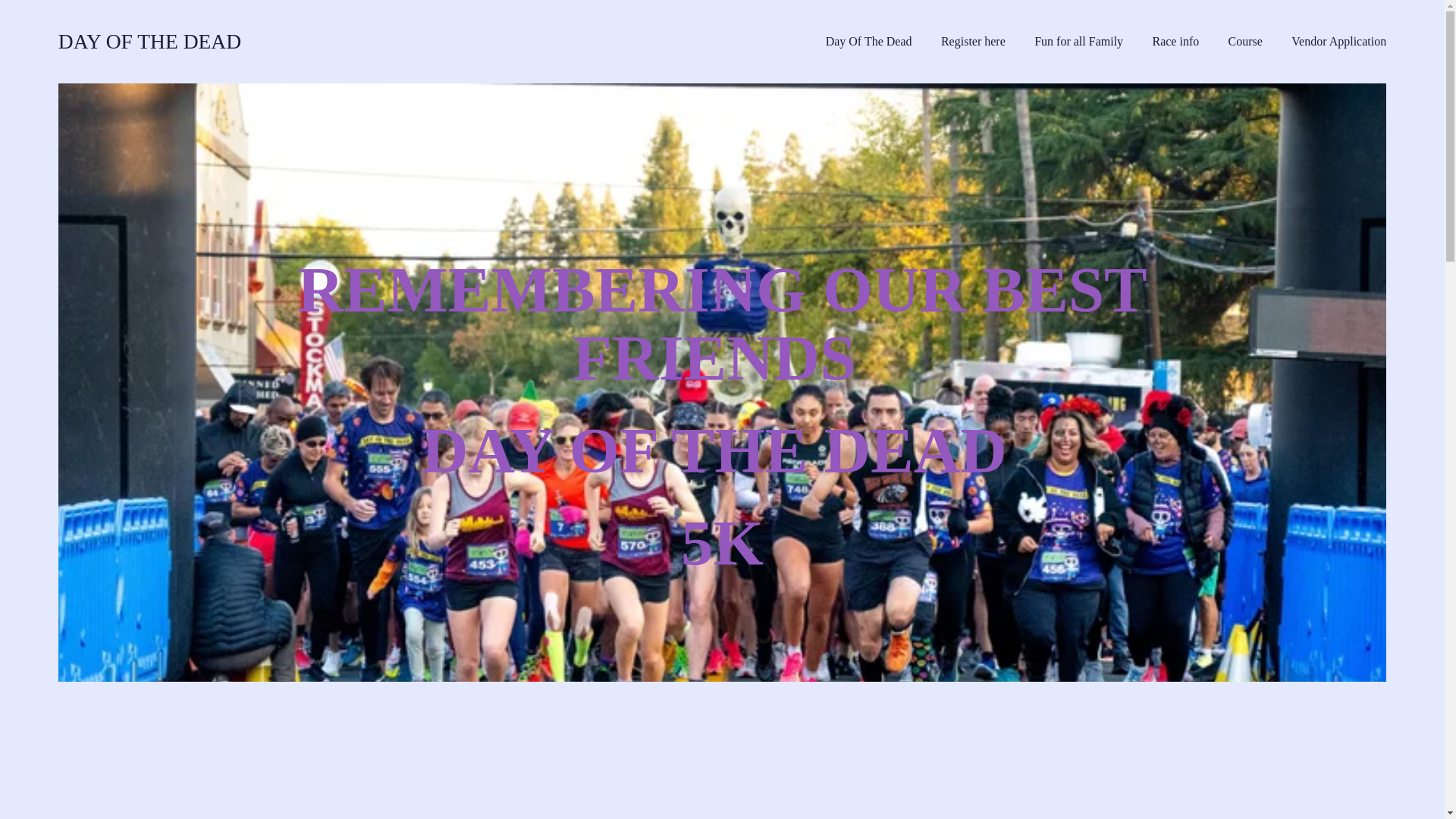 website screenshot of https://diadelosmuertosfairoaks.com/