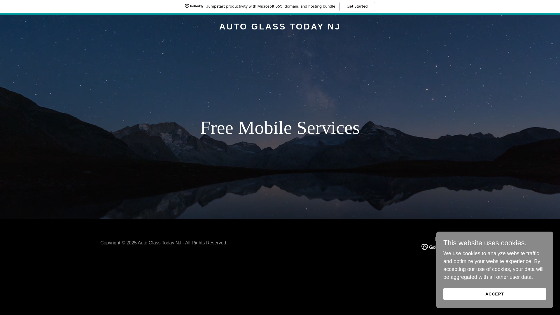 website screenshot of https://autoglasstodaynj.com/
