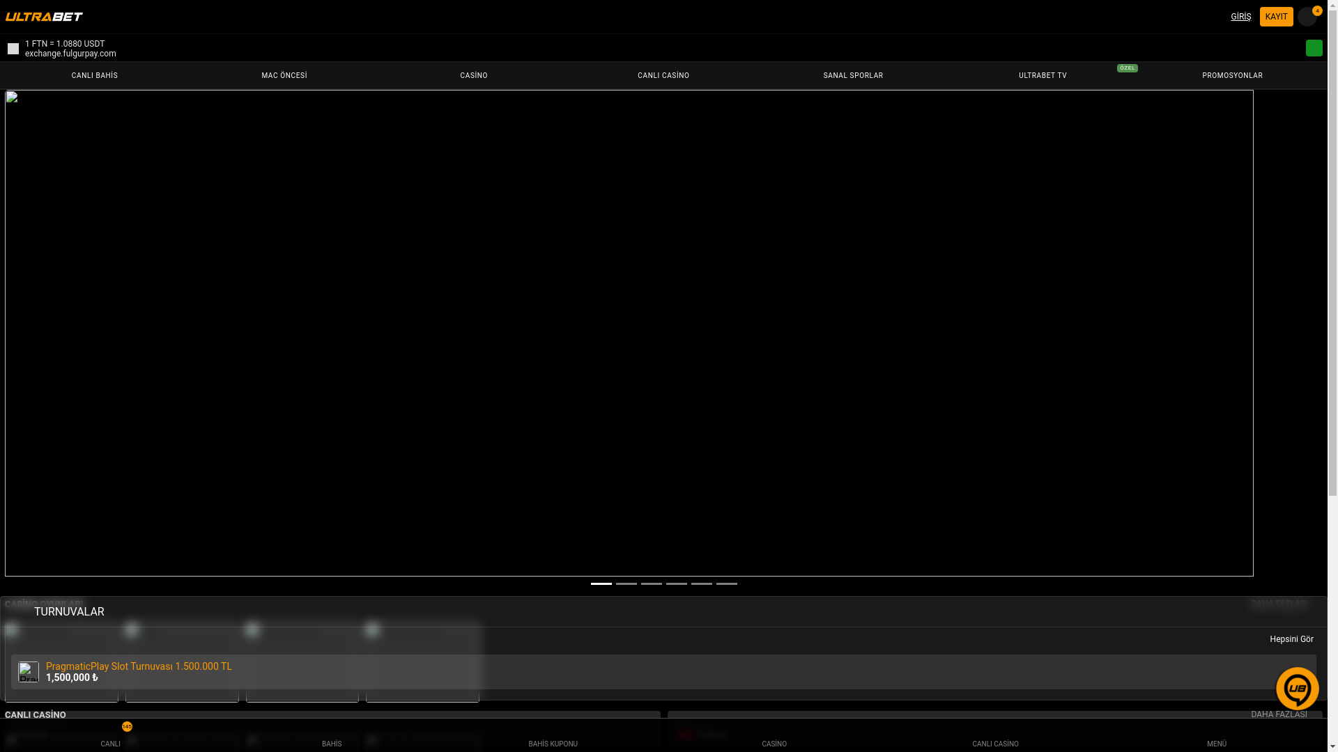 website screenshot of https://m-1199ultrabet.site/