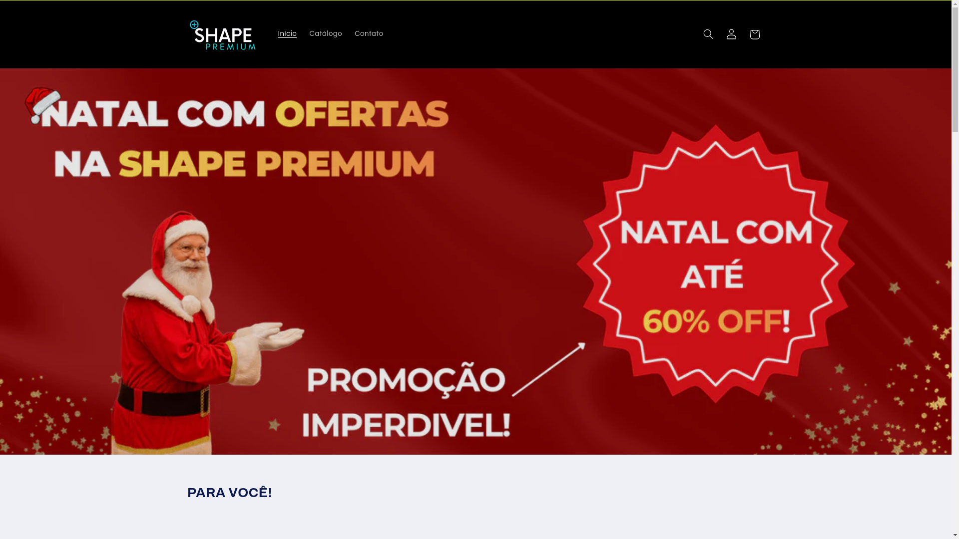 website screenshot of https://shapepremium.shop/