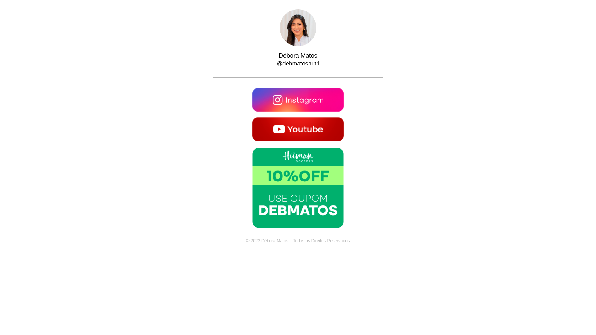 website screenshot of https://deboramatos.com/