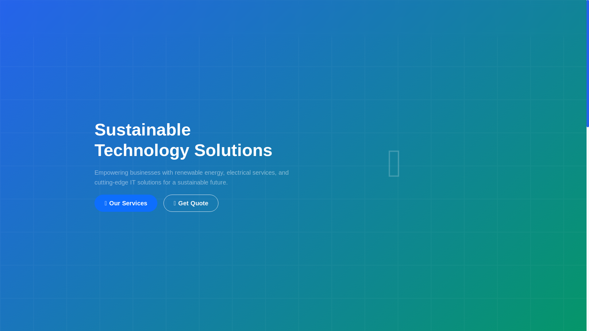 website screenshot of https://teqsolutions.co.ls/