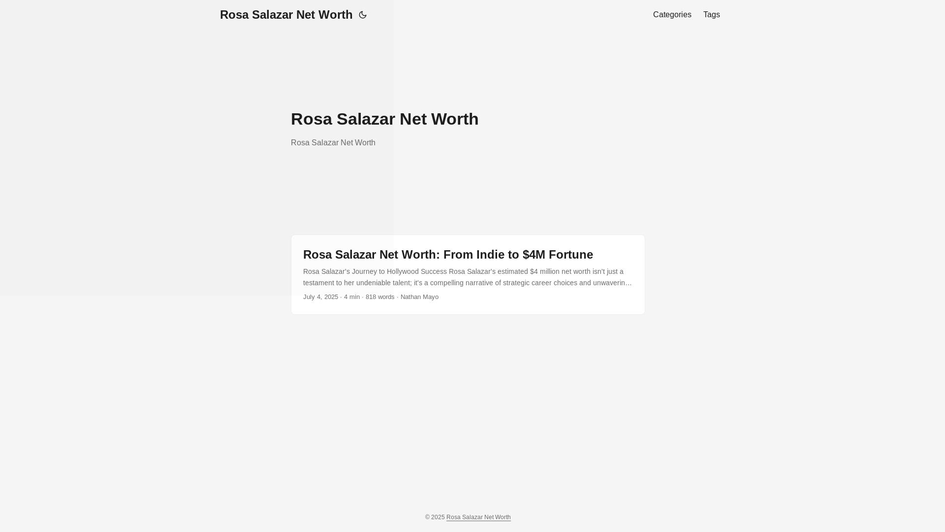 website screenshot of https://rosa-salazar-net-worth20250706.pages.dev/