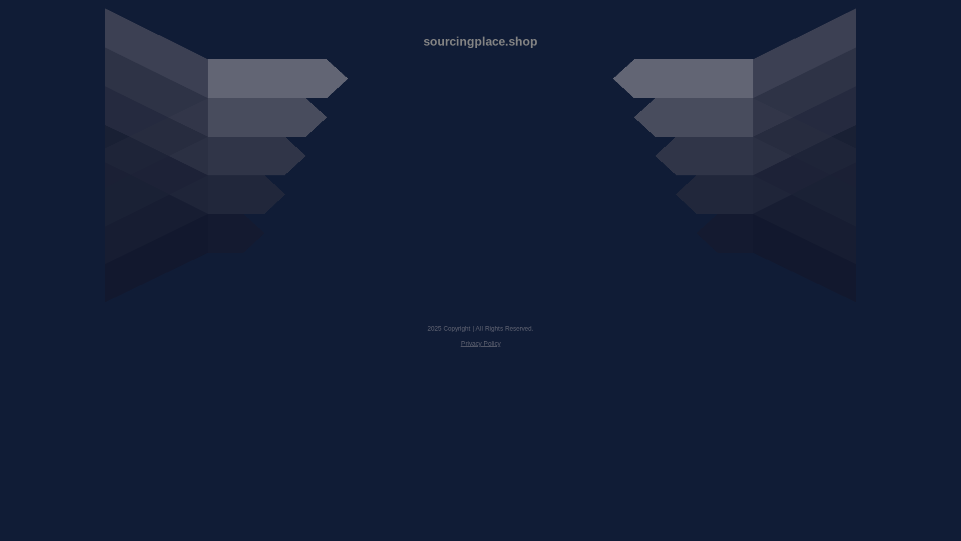 website screenshot of https://sourcingplace.shop/