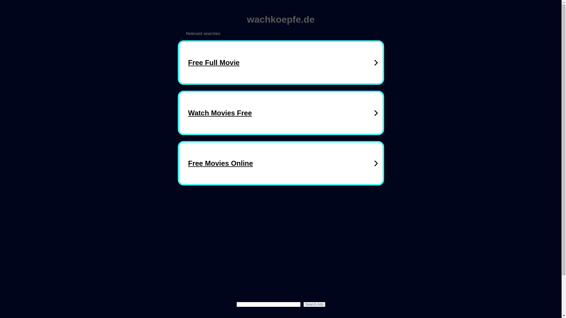 website screenshot of https://wachkoepfe.de/