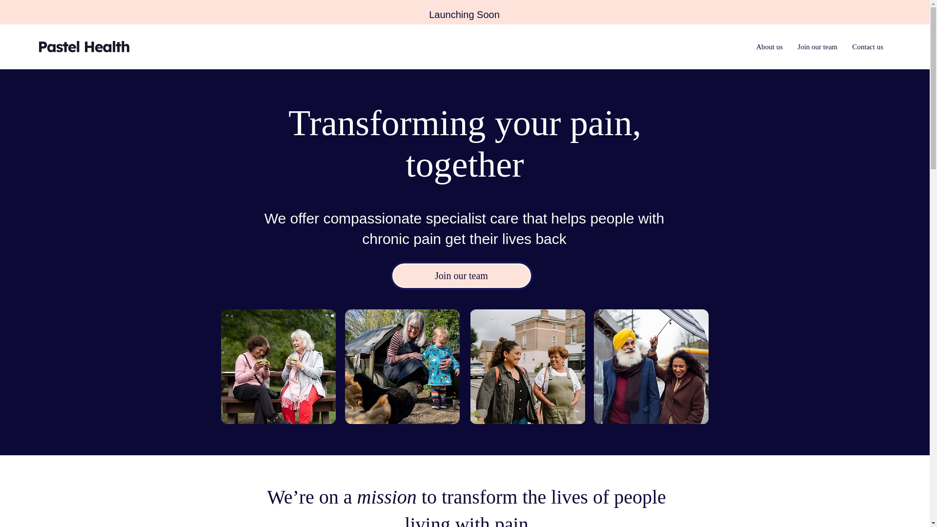 website screenshot of https://pastel-health.io/