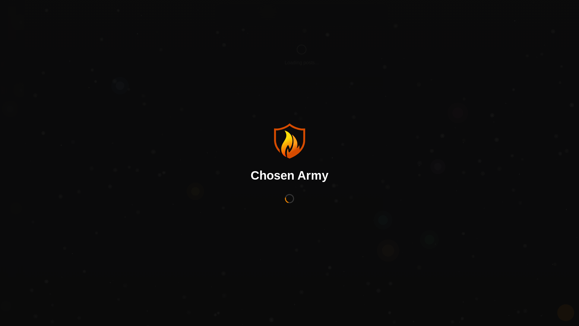 website screenshot of https://chosen-army-beta.pages.dev/