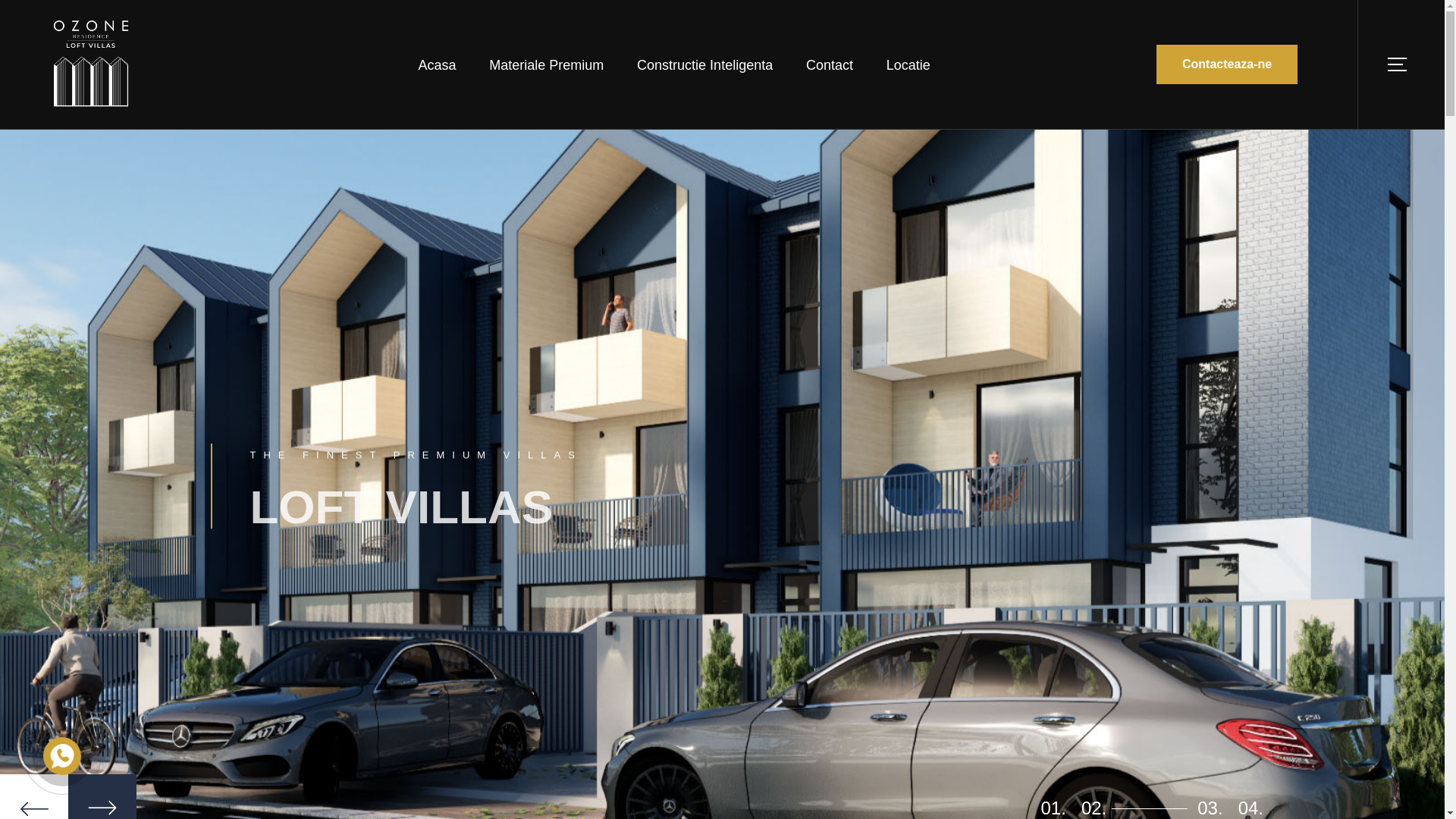 website screenshot of https://cernicalakevista.ro/