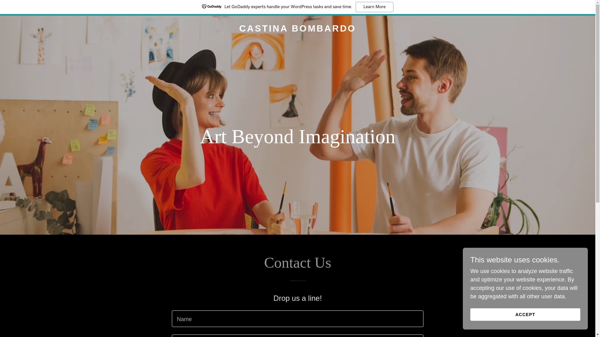 website screenshot of https://castinabombardo.com/